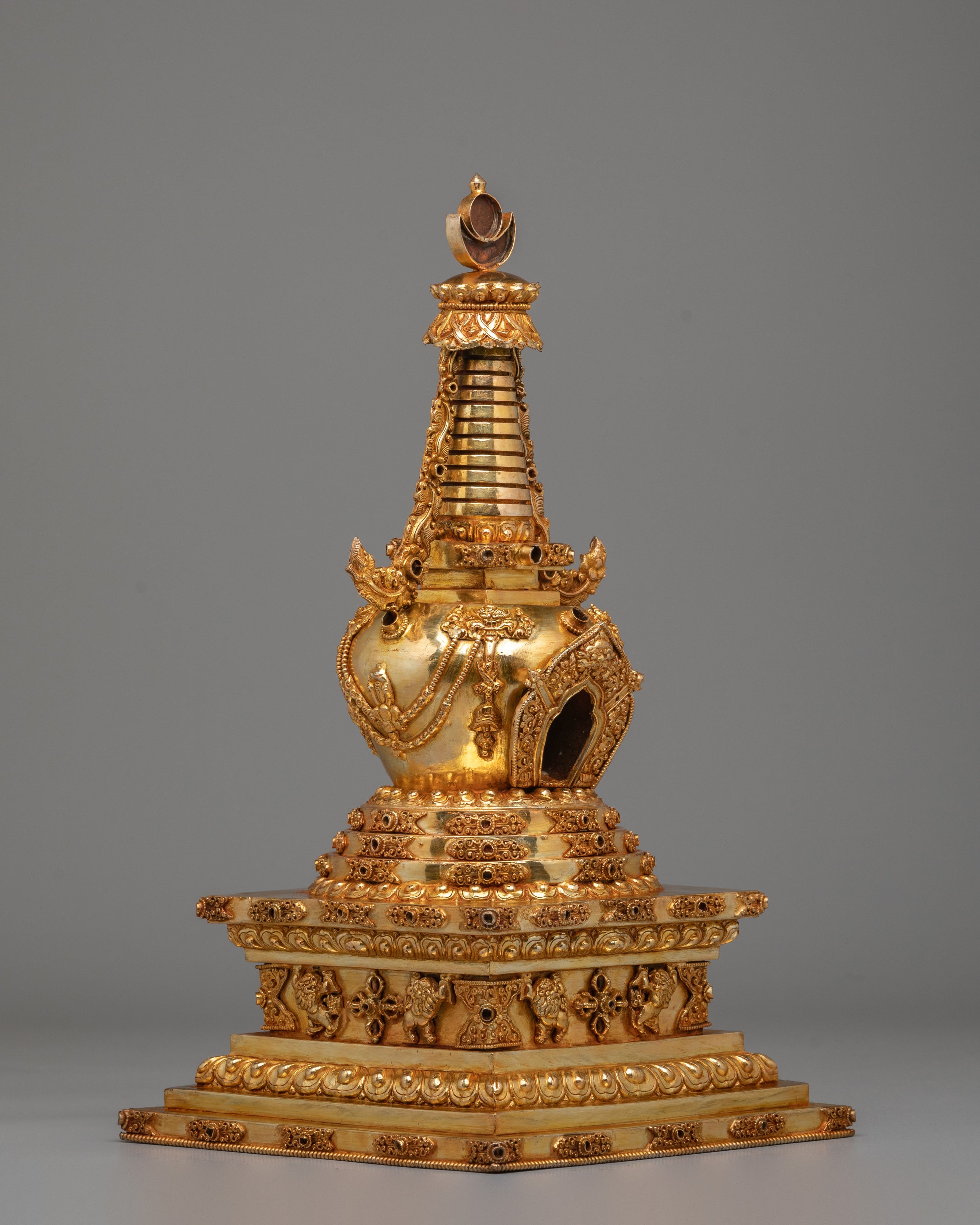 Buddhist Stupa for Rituals | Sacred Stupa Decor for Spiritual Practices