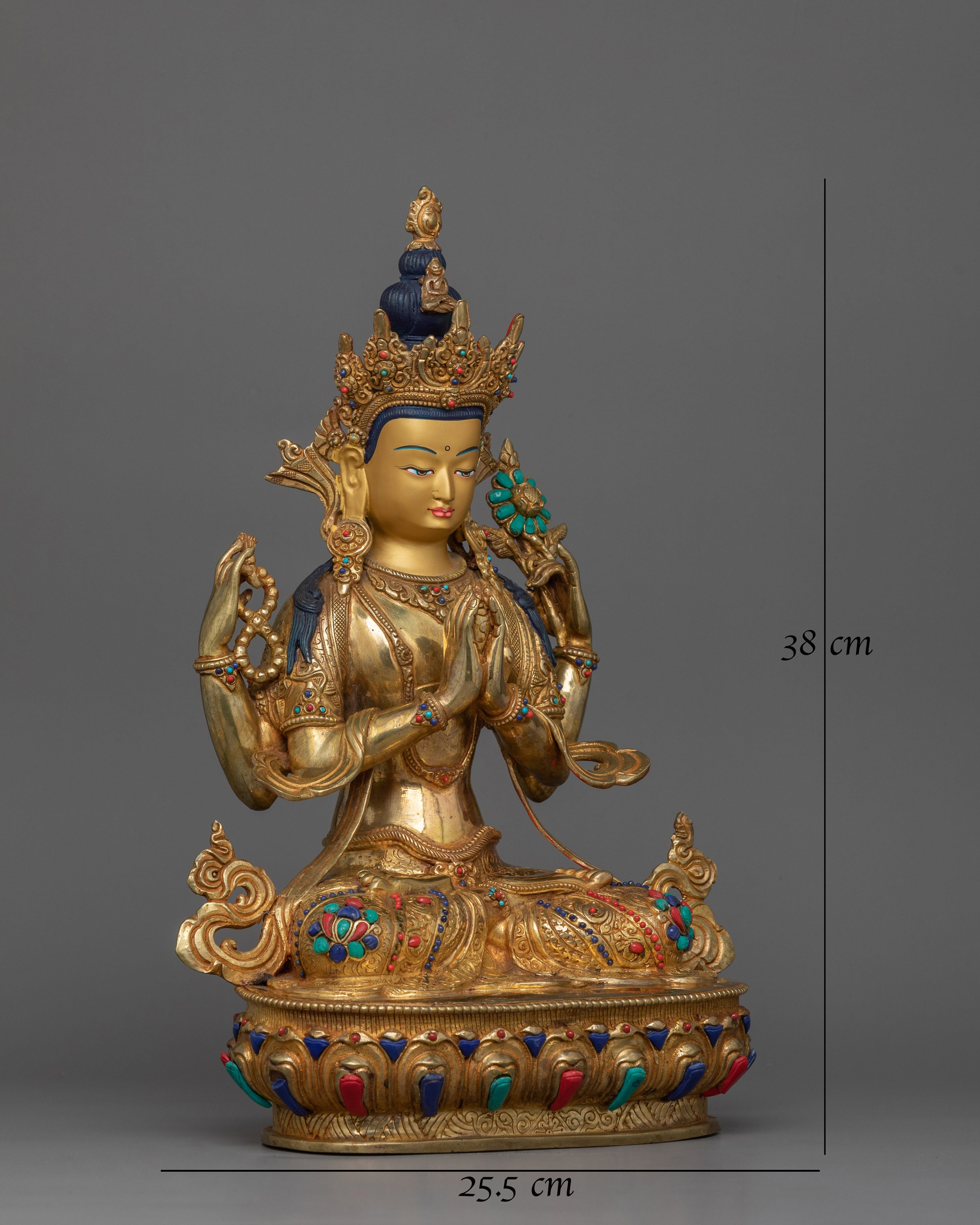 handmade-statue-of-chenrezig