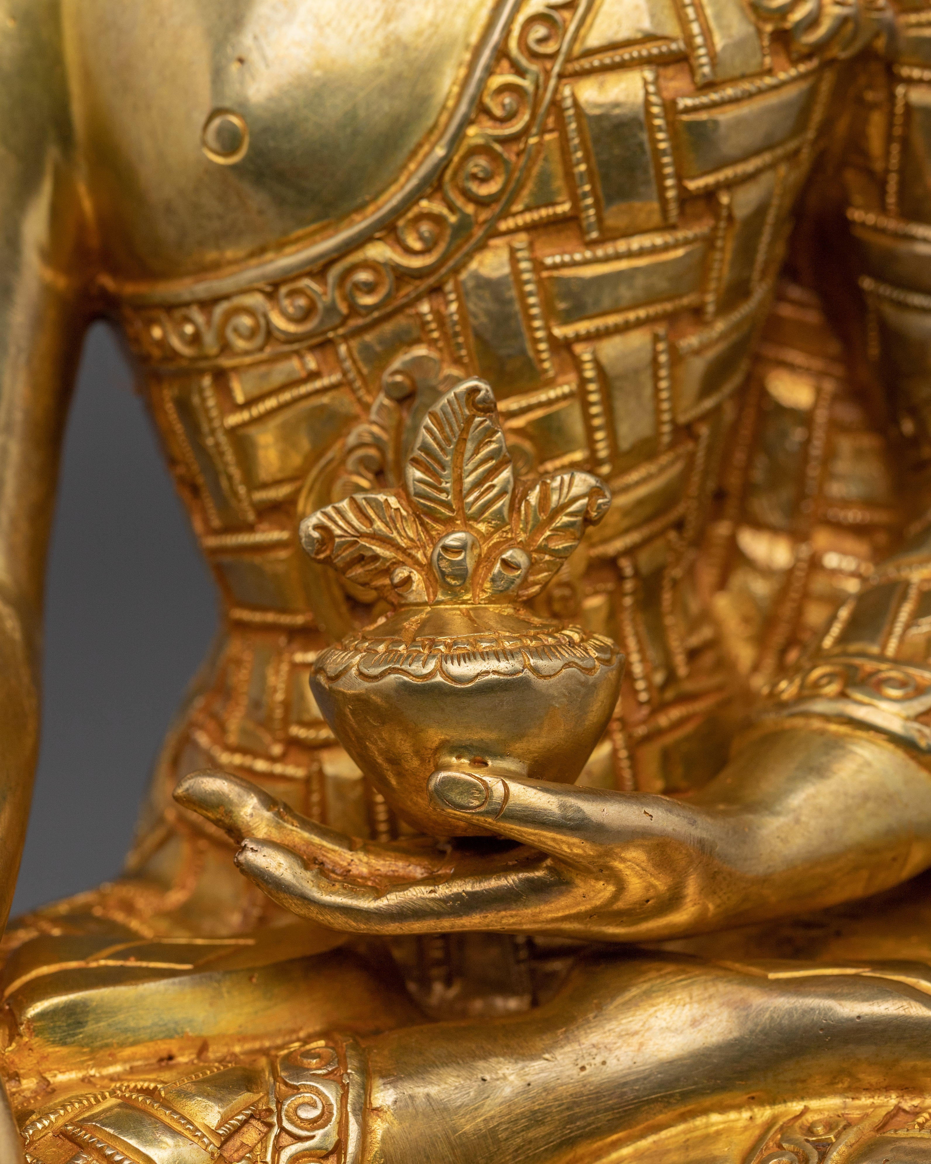 Traditional Medicine Buddha Artwork | Symbolizing healing and longevity
