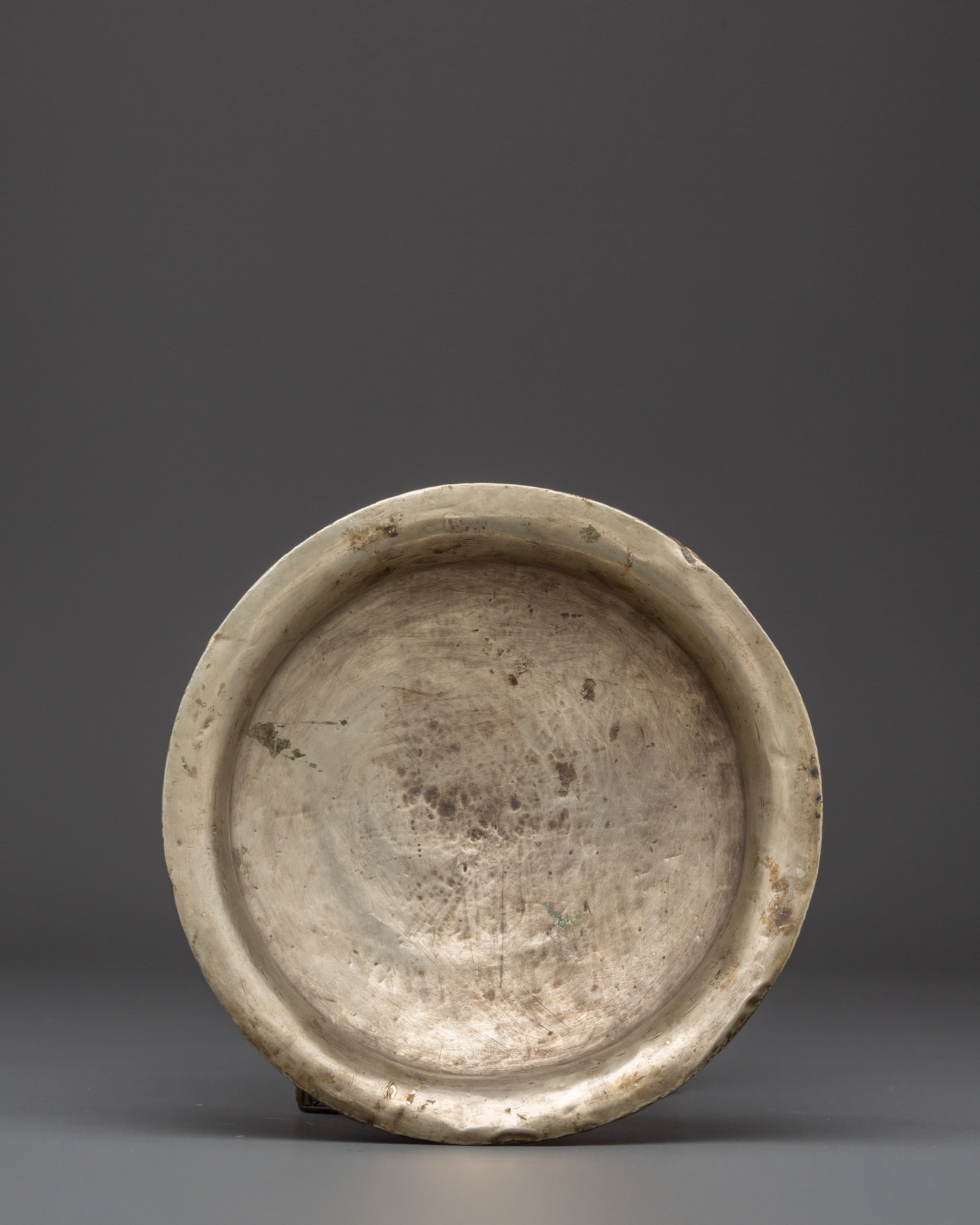 Coral and Turquoise Inlaid Bowl | Shrine Offering Bowl