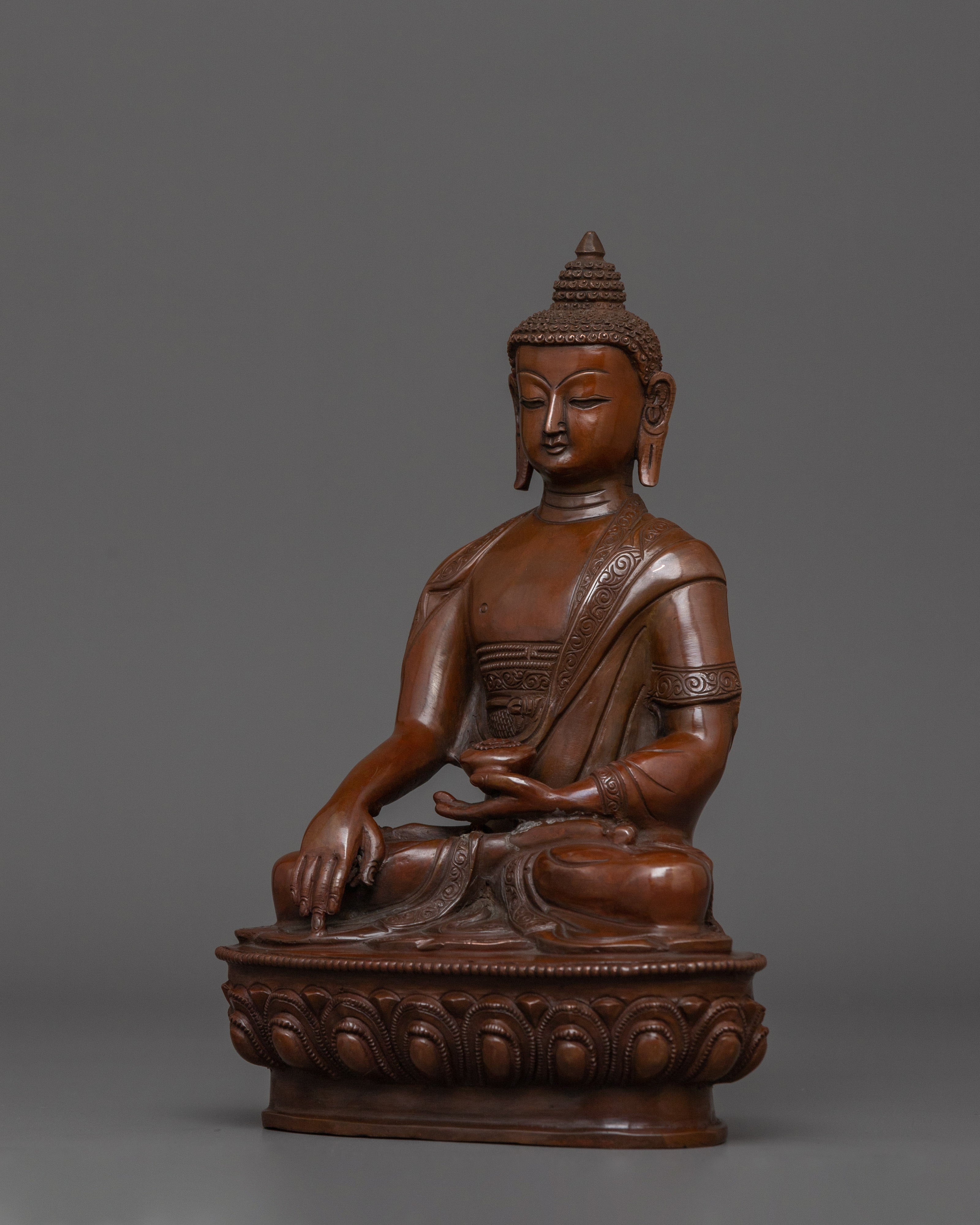 Finely Handcrafted Tibetan Art of Shakyamuni Buddha | Journey to Enlightenment