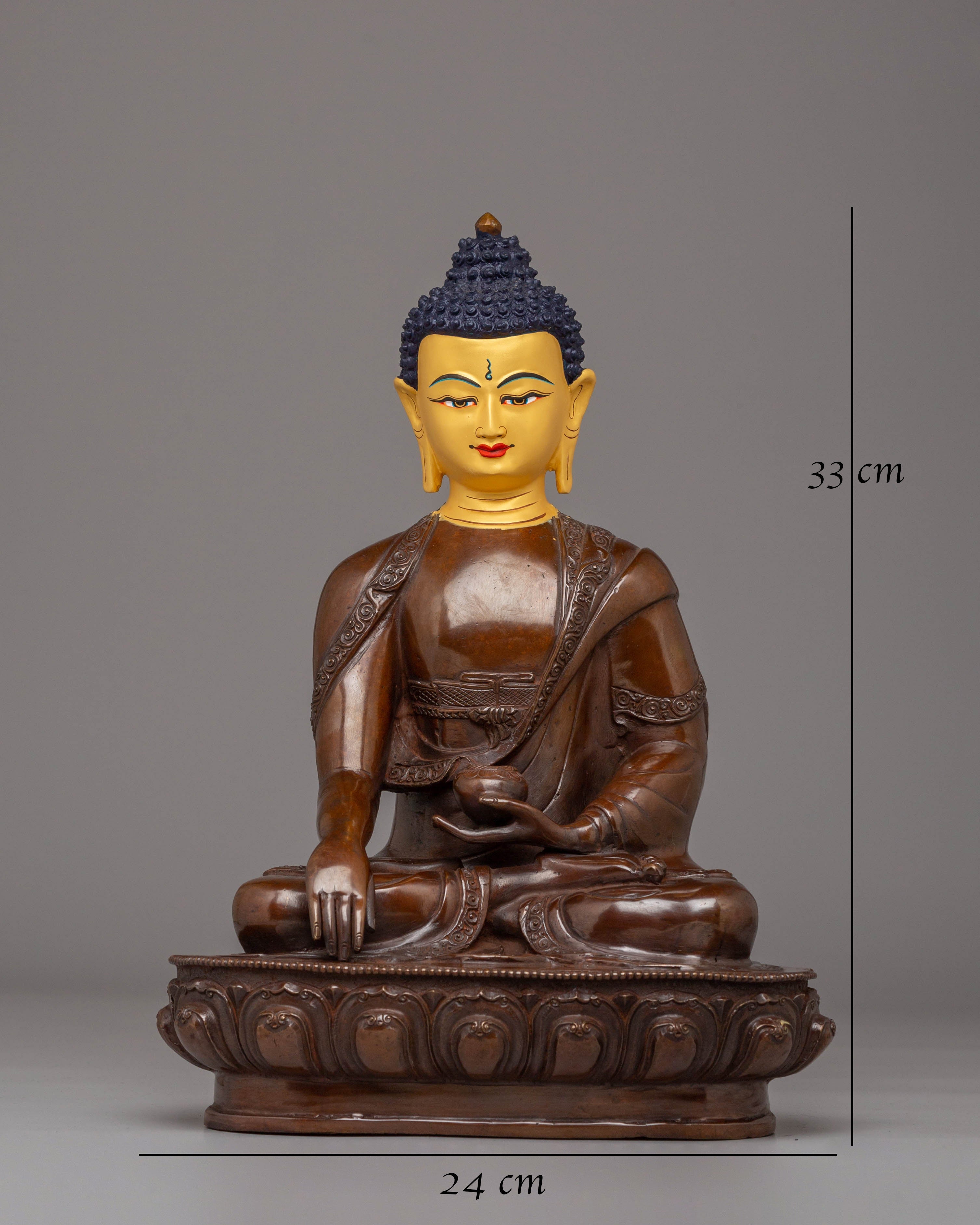 Handcrafted Sculpture of Buddha Shakyamuni | Symbol of Peace