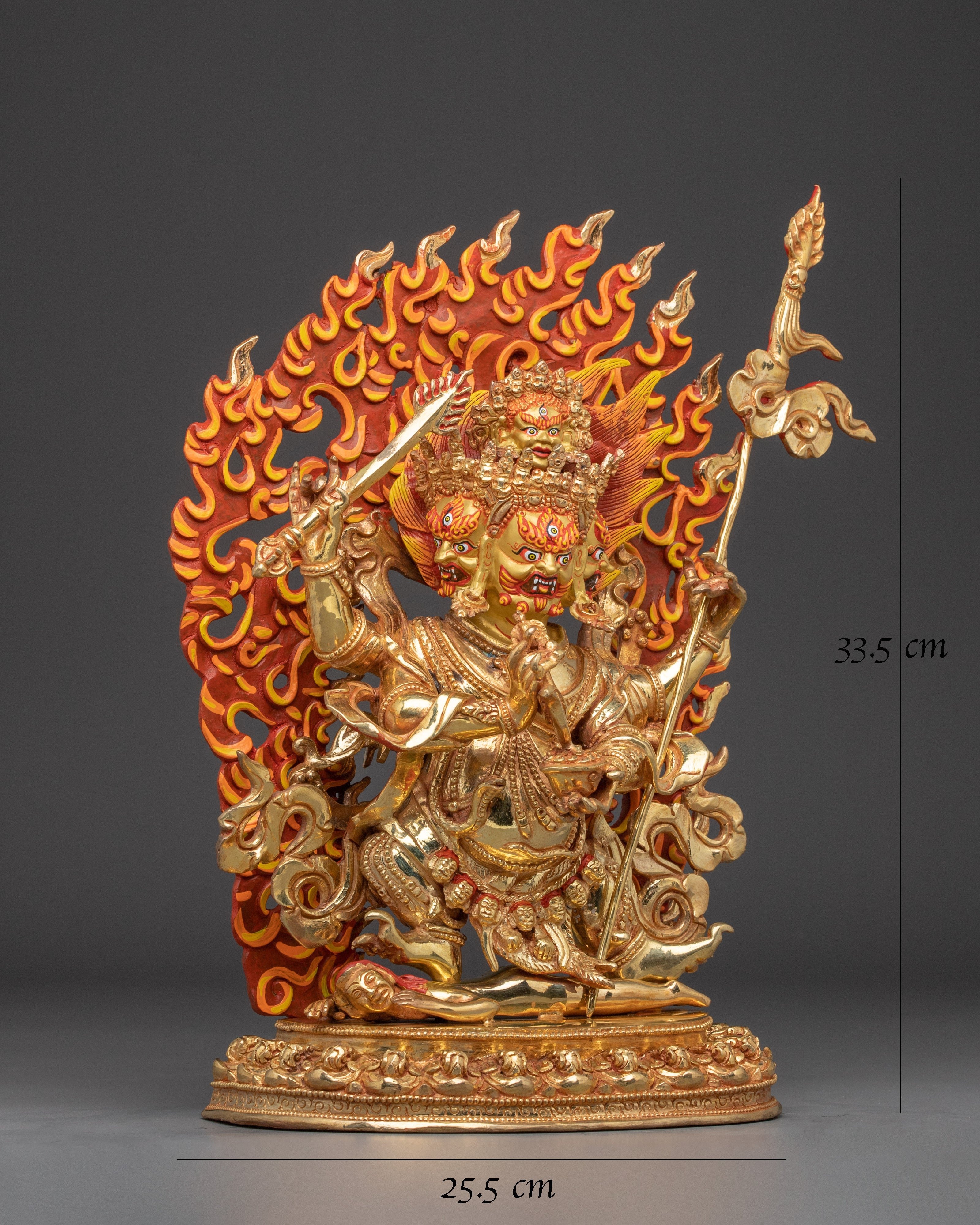 statue-of-four-armed-mahakala