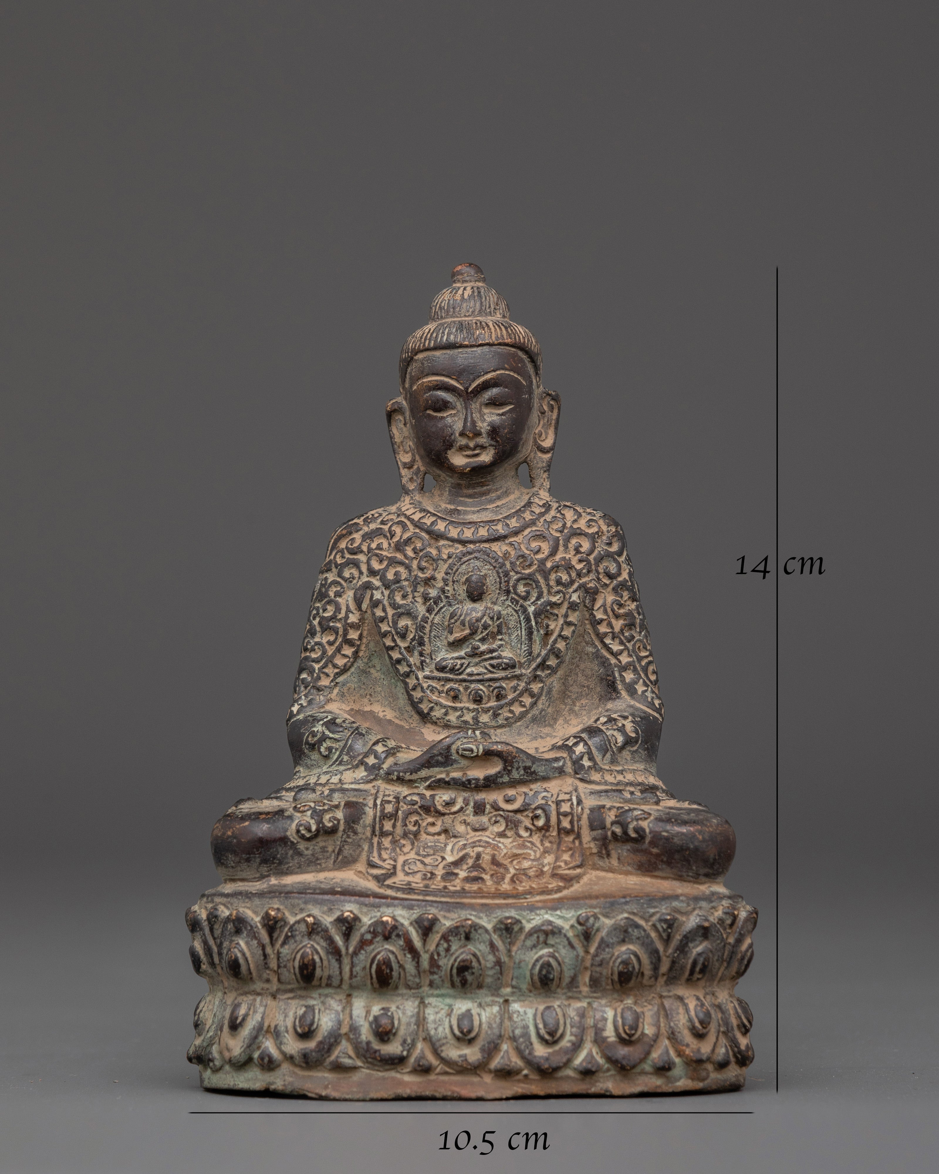 Amitabha Buddha Statue Buddhist Decor | Buddhist Meditation Statue