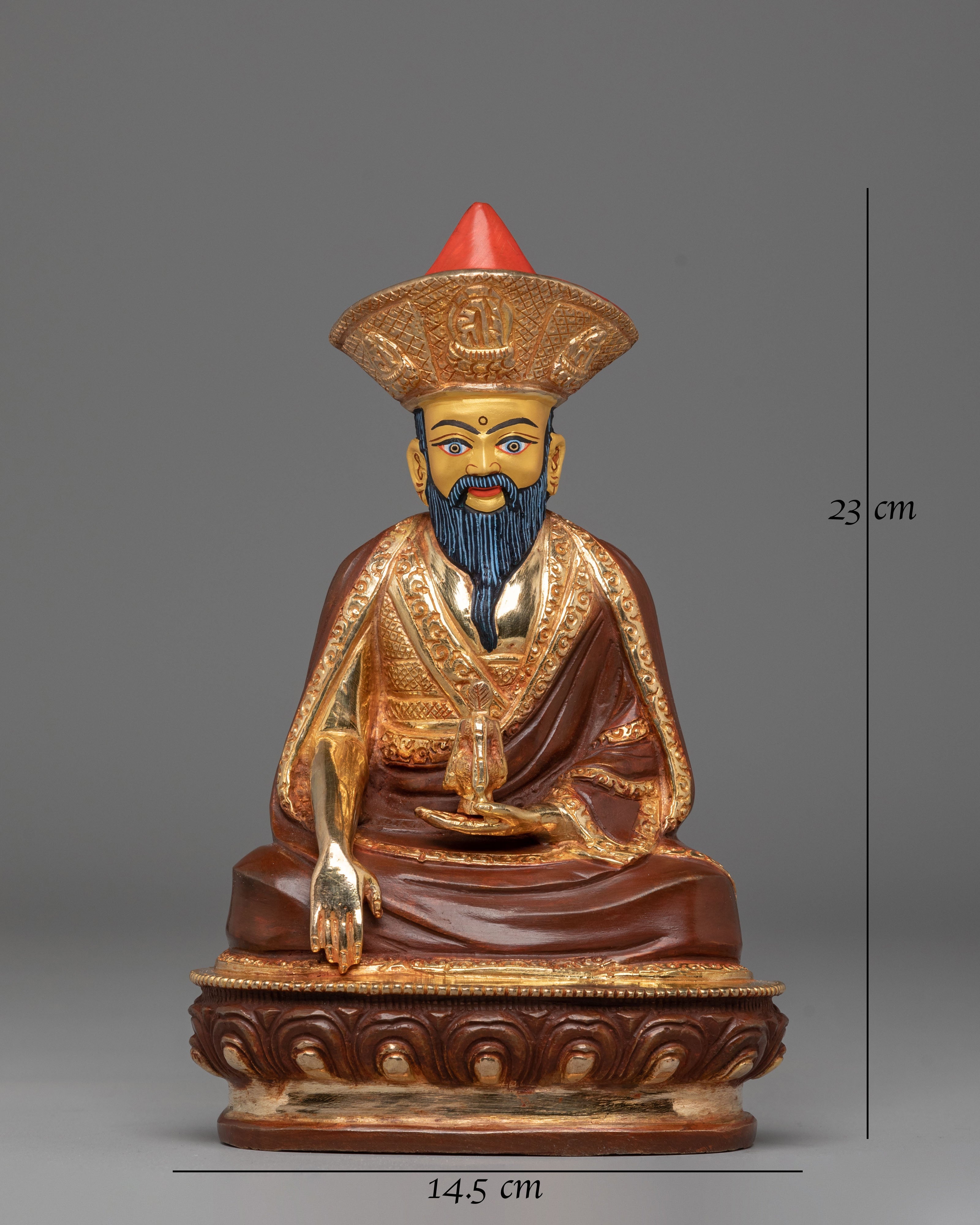 Sacred Statue of Guru Shapdum | Tibetan Guru Shapdum Sculpture