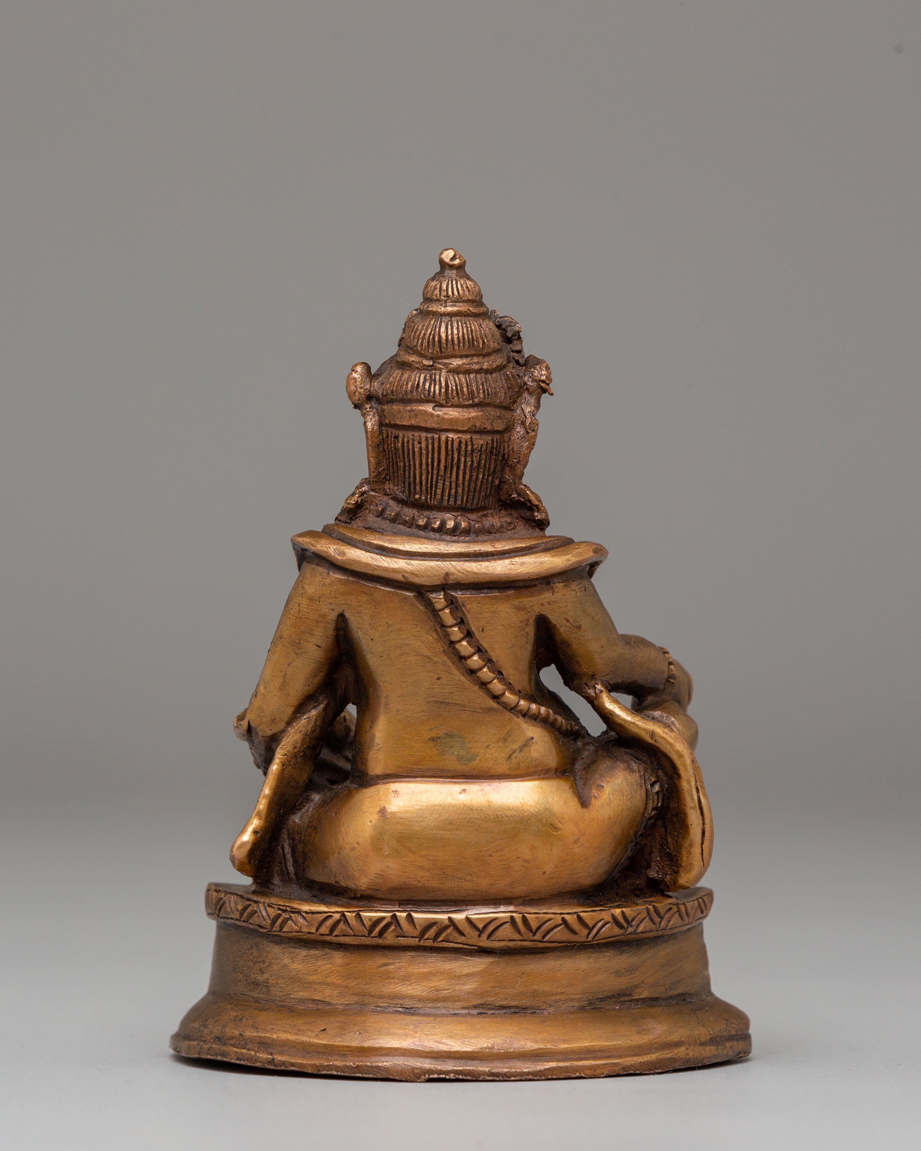 Sacred Dzambhala Statue for Abundance | Tibetan Wealth Deity Art