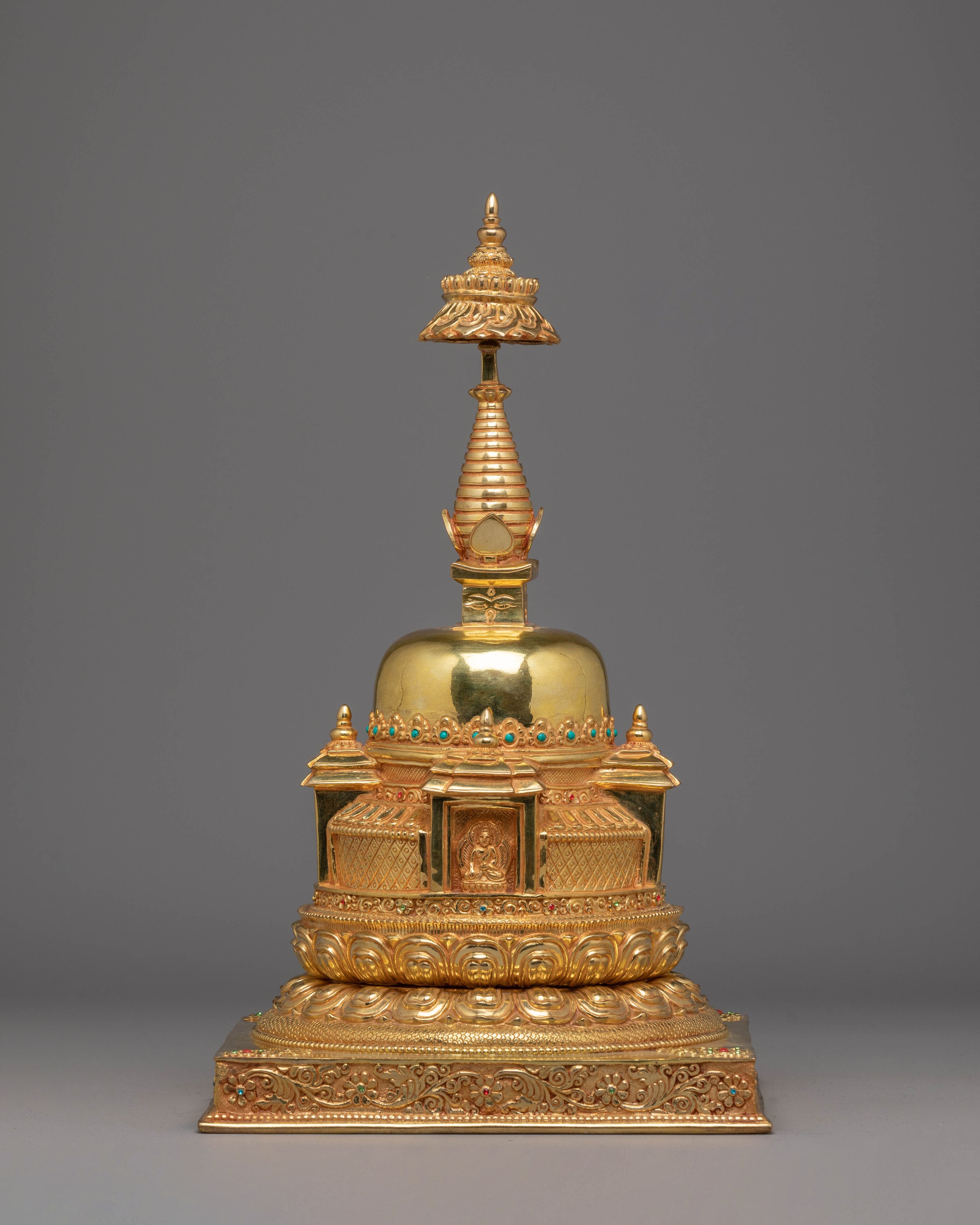 Tibetan Handmade Stupa for Ceremonies | Symbol of Enlightenment