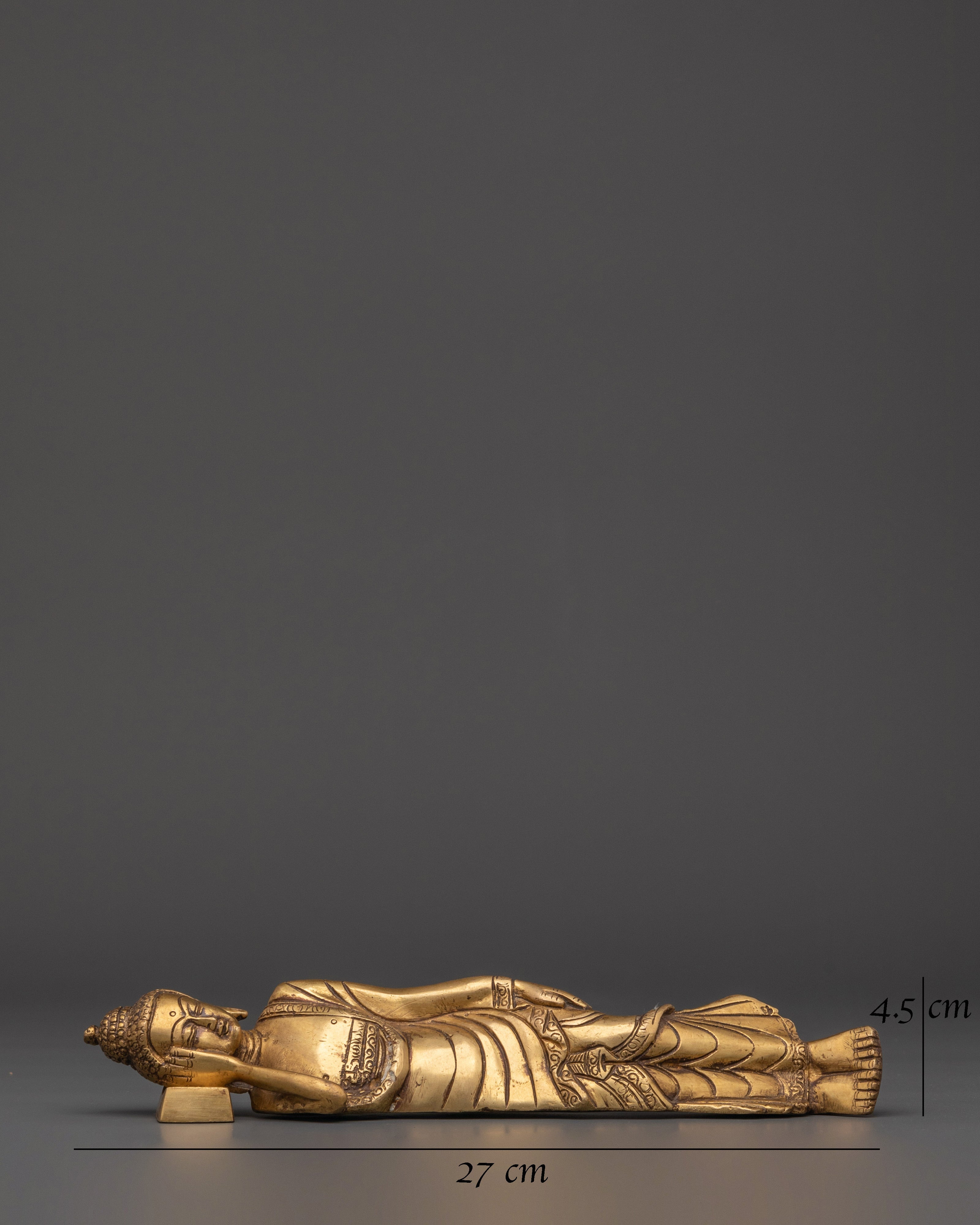 Handmade Sleeping Buddha | Spiritual Decor