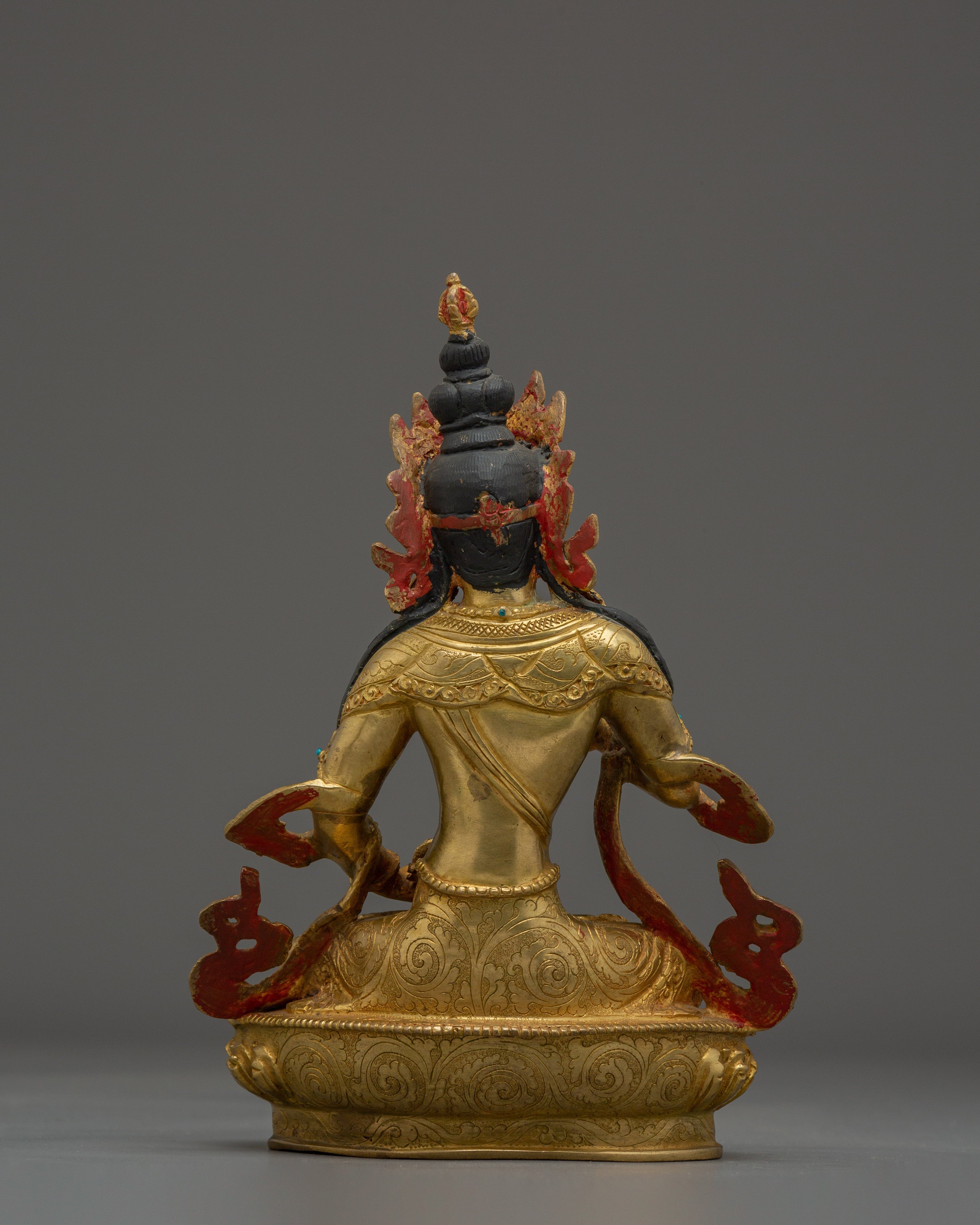 Tibetan Vajrasattva Icon Artwork | Sacred Bodhisattva of Purity