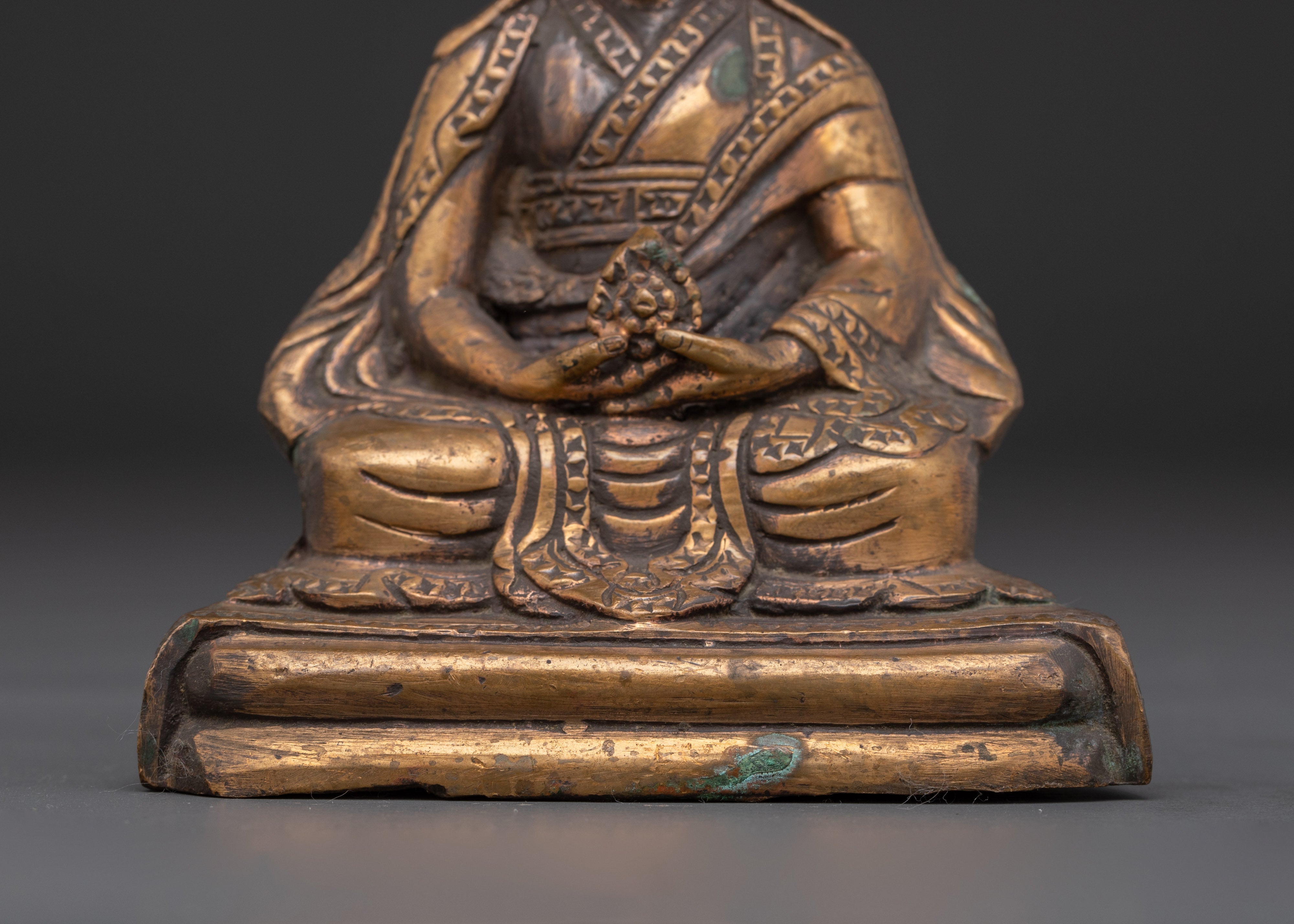 Spiritual Master Gompopa Statue | Tibetan Buddhist Art