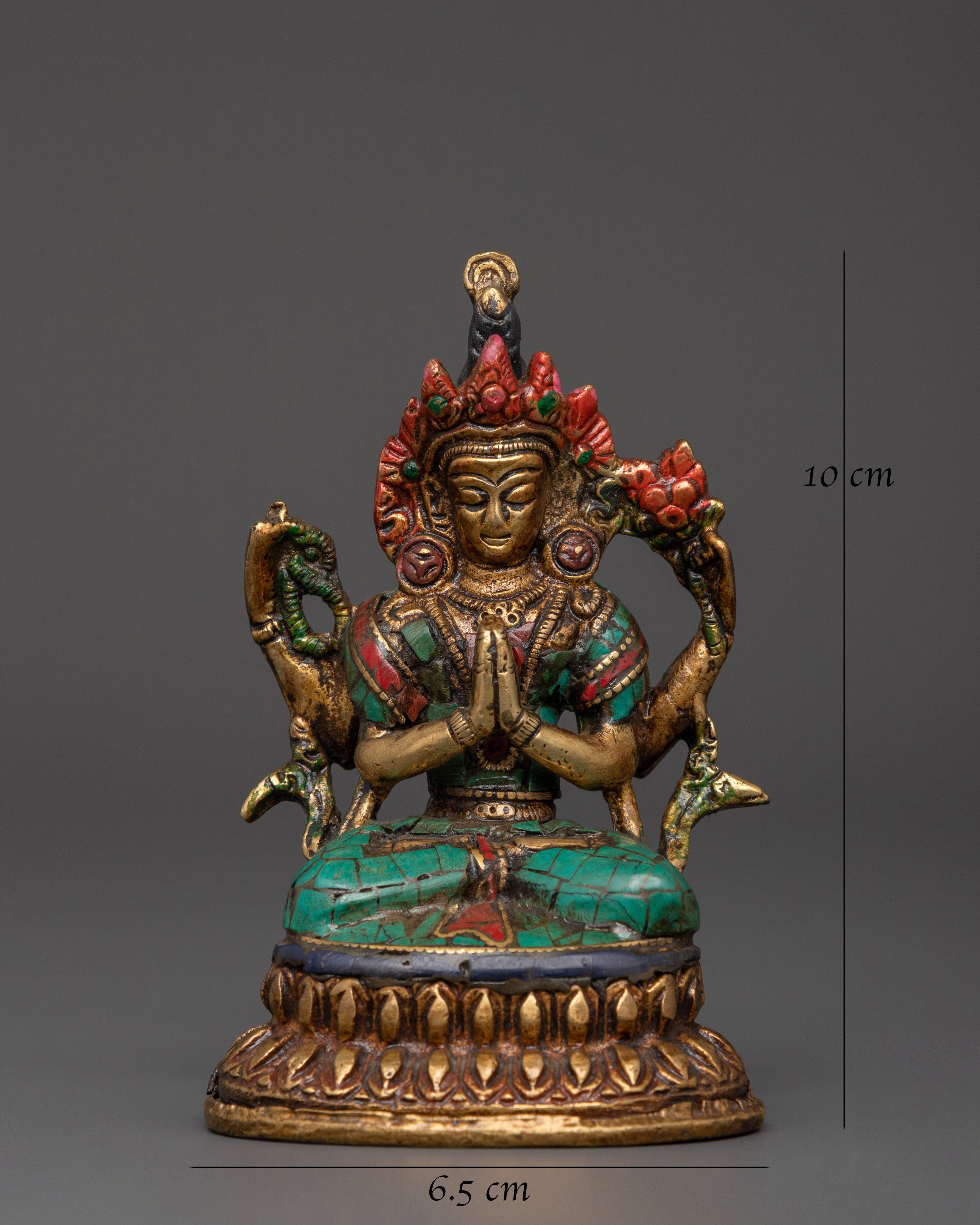 Sacred Altar Chenresig Statue | Sacred Decor for Buddhist Practice