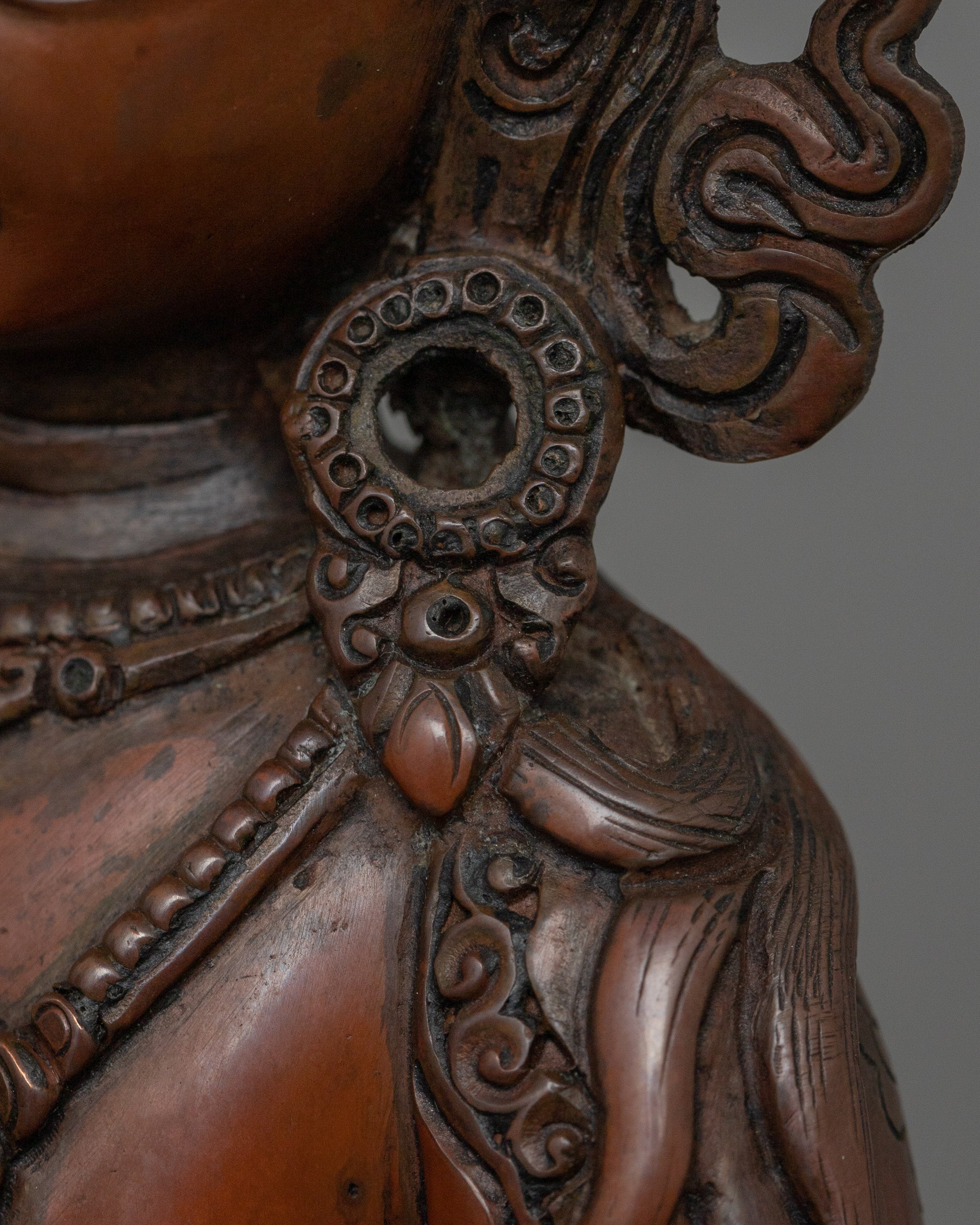Tibetan Vajrasattva Idol Statue | Himalayan Spiritual Artwork
