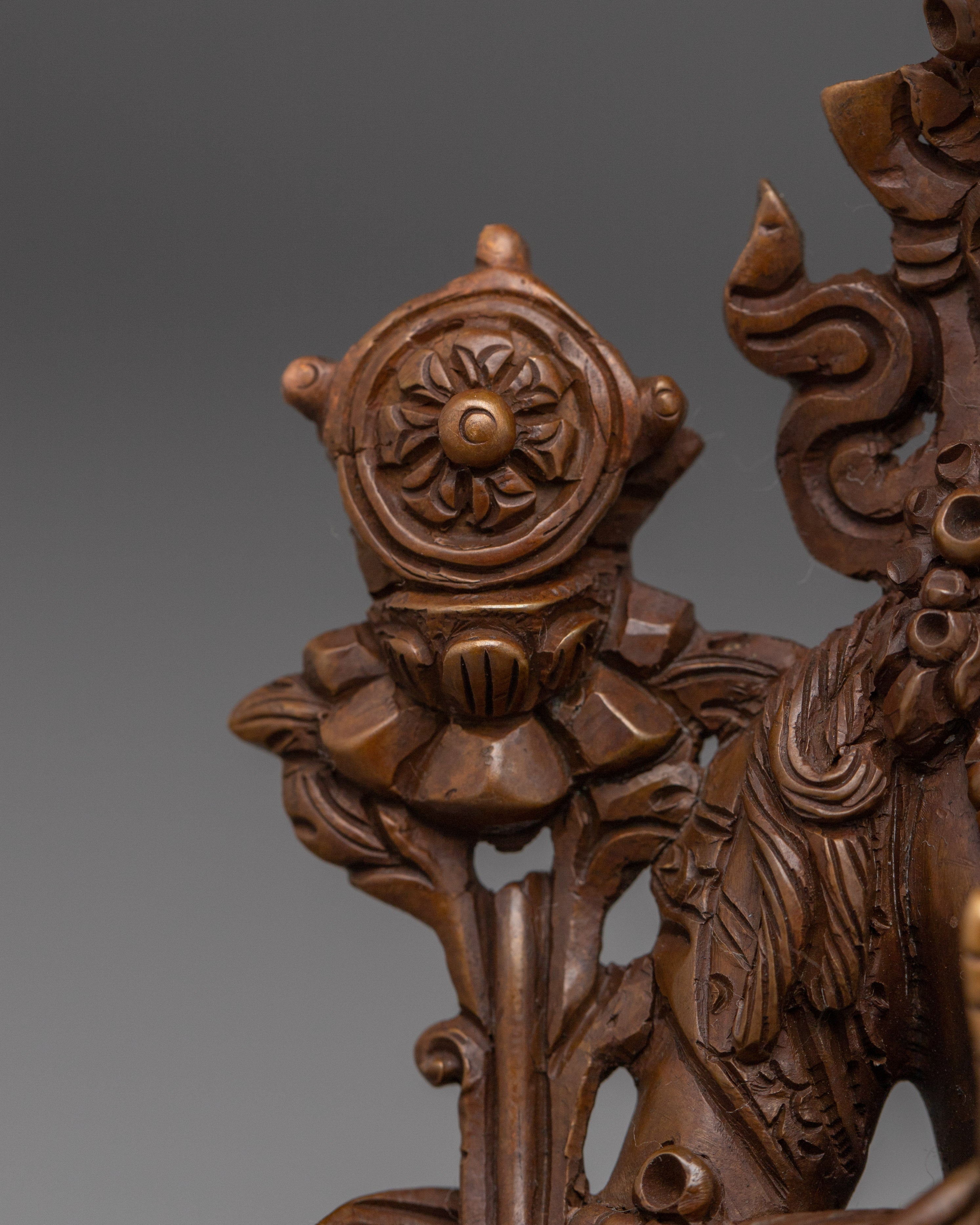 Oxidized Statue of Maitreya Buddha | Buddha of the Future