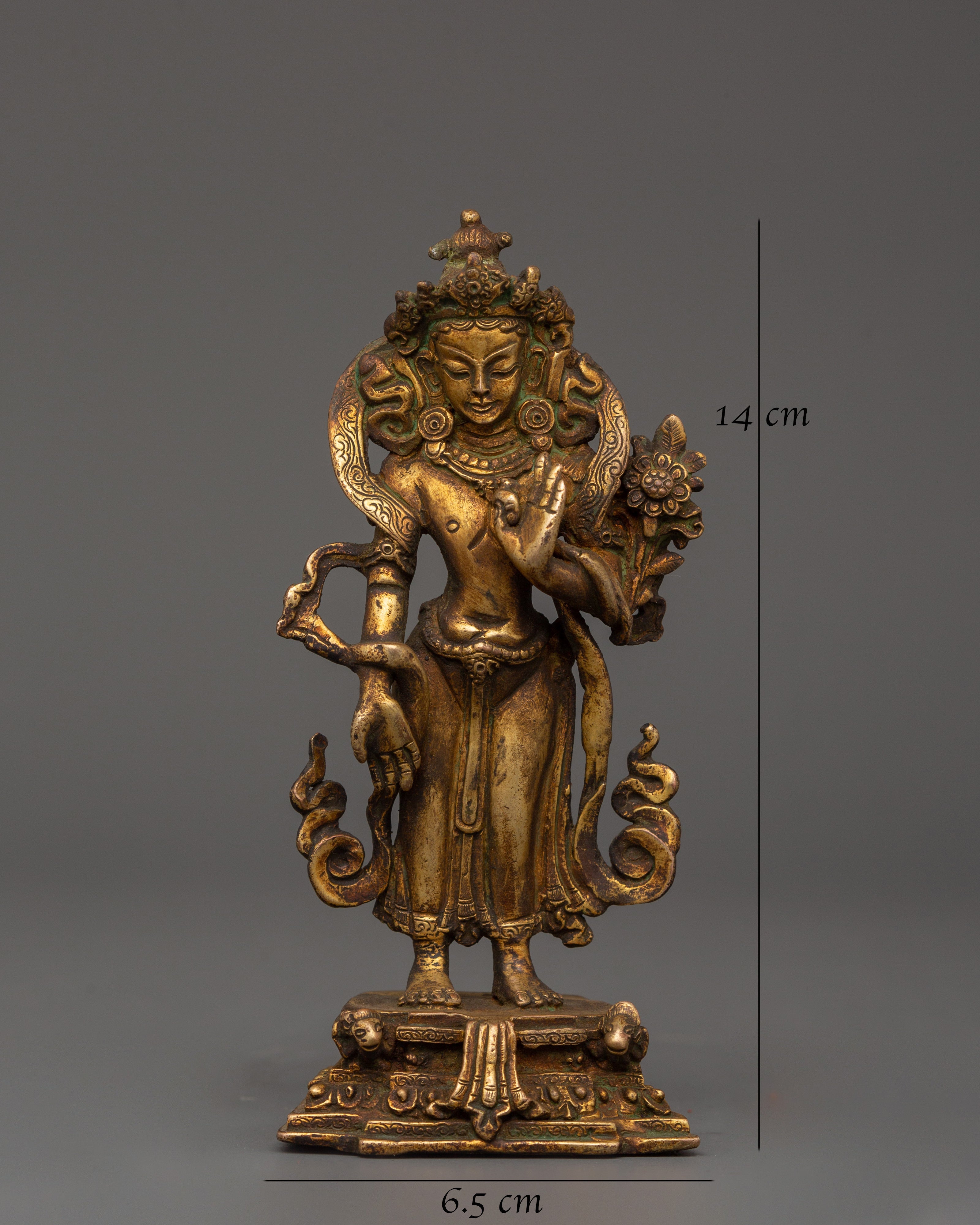 Standing Lokeshwor Handmade Statue | Symbol of Compassion and Protection