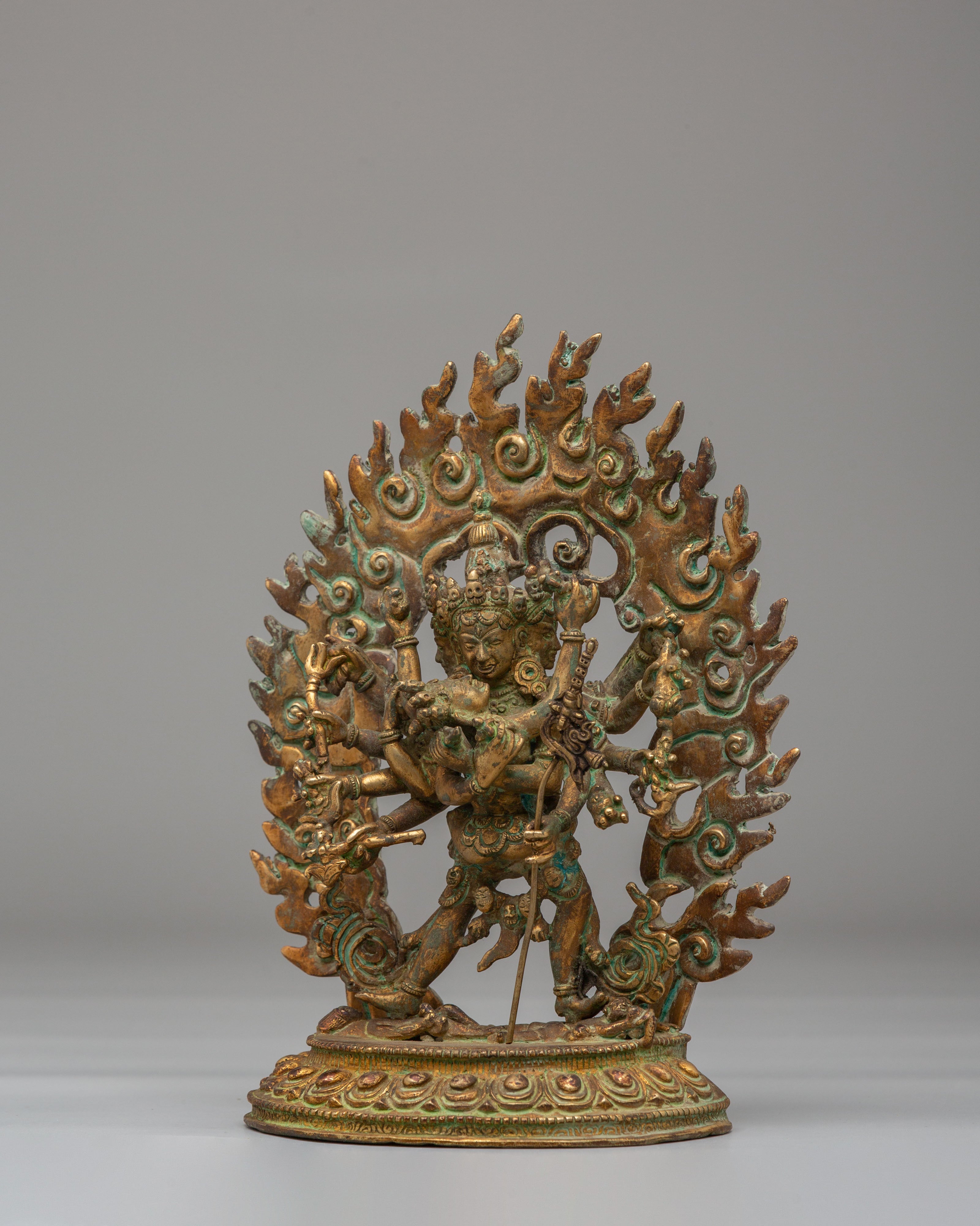 Handcrafted Chakrasamvara Figurine | Vajrayana Deity