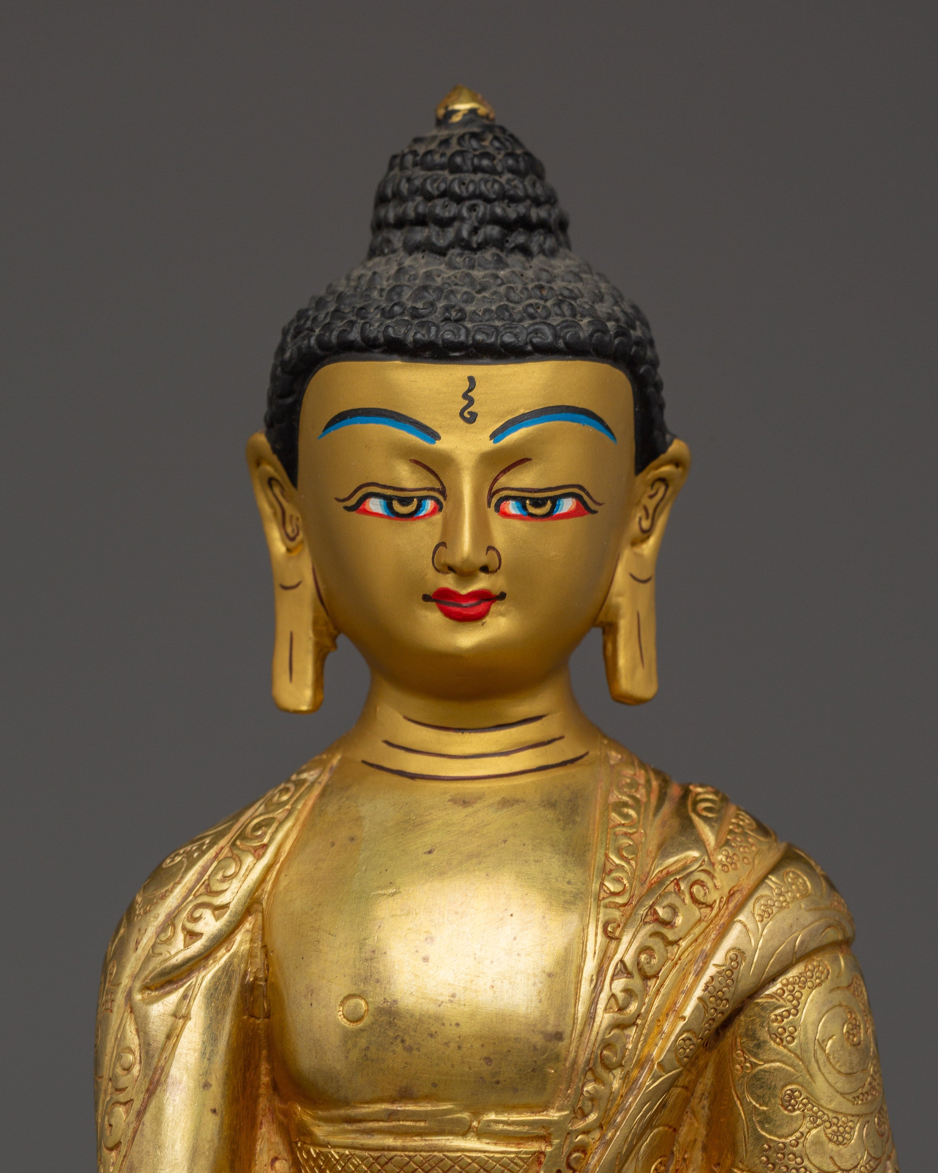 Shakyamuni Buddha Spiritual Figure Statue | Meditation and Blessing Decor