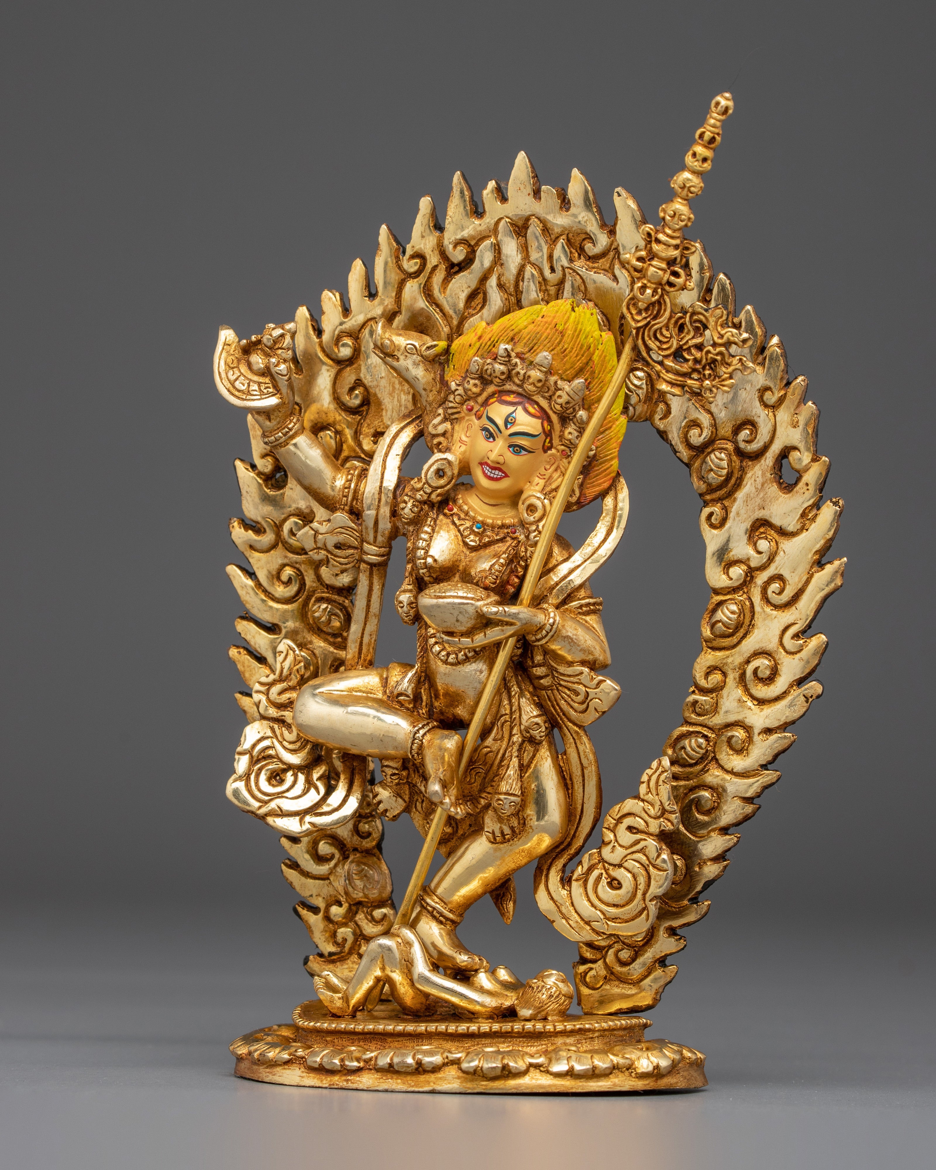 Handcrafted Vajravarahi Statue | Tibetan Buddhist Goddess Sculpture