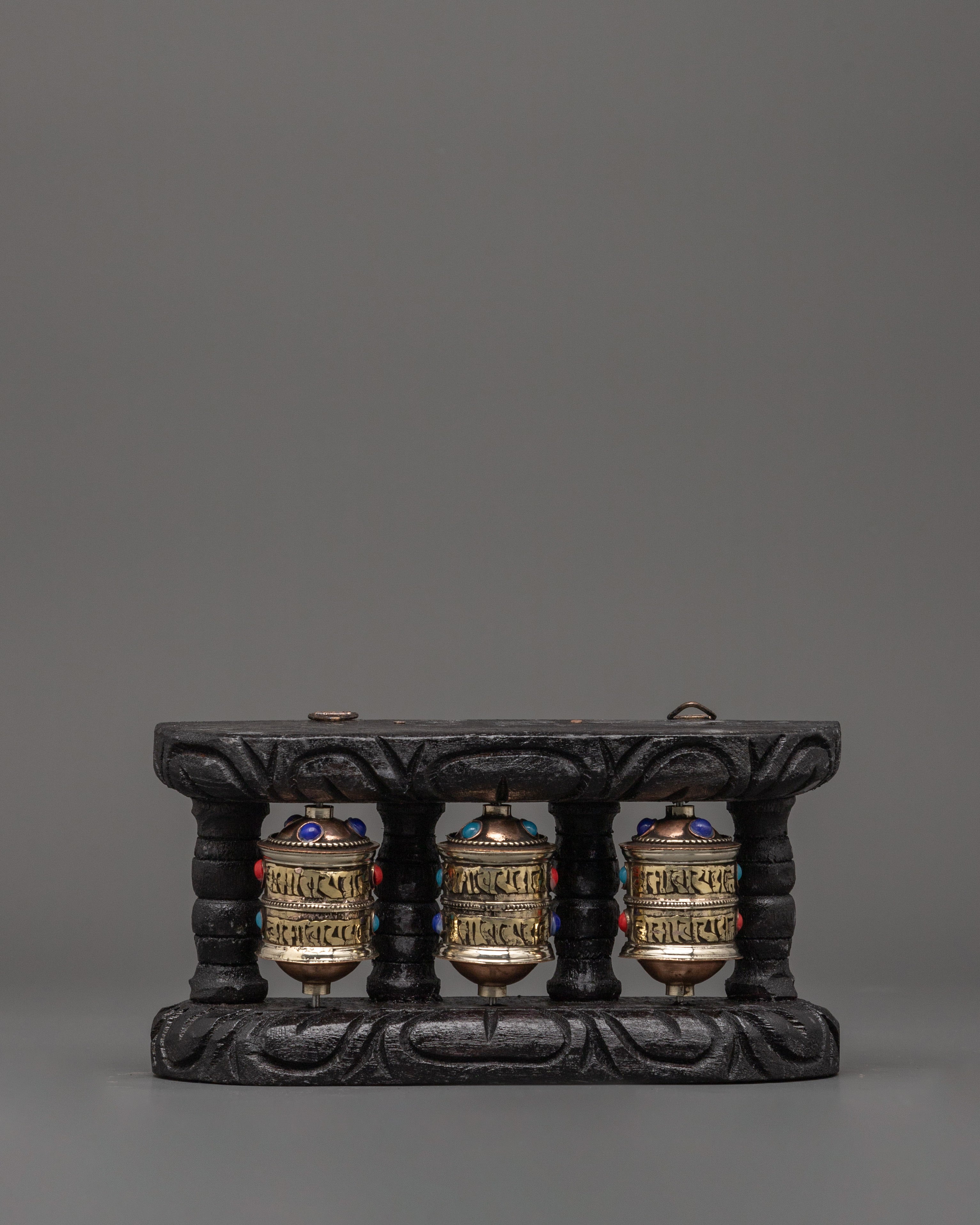 Traditional Buddhist Mantra Wheel Set