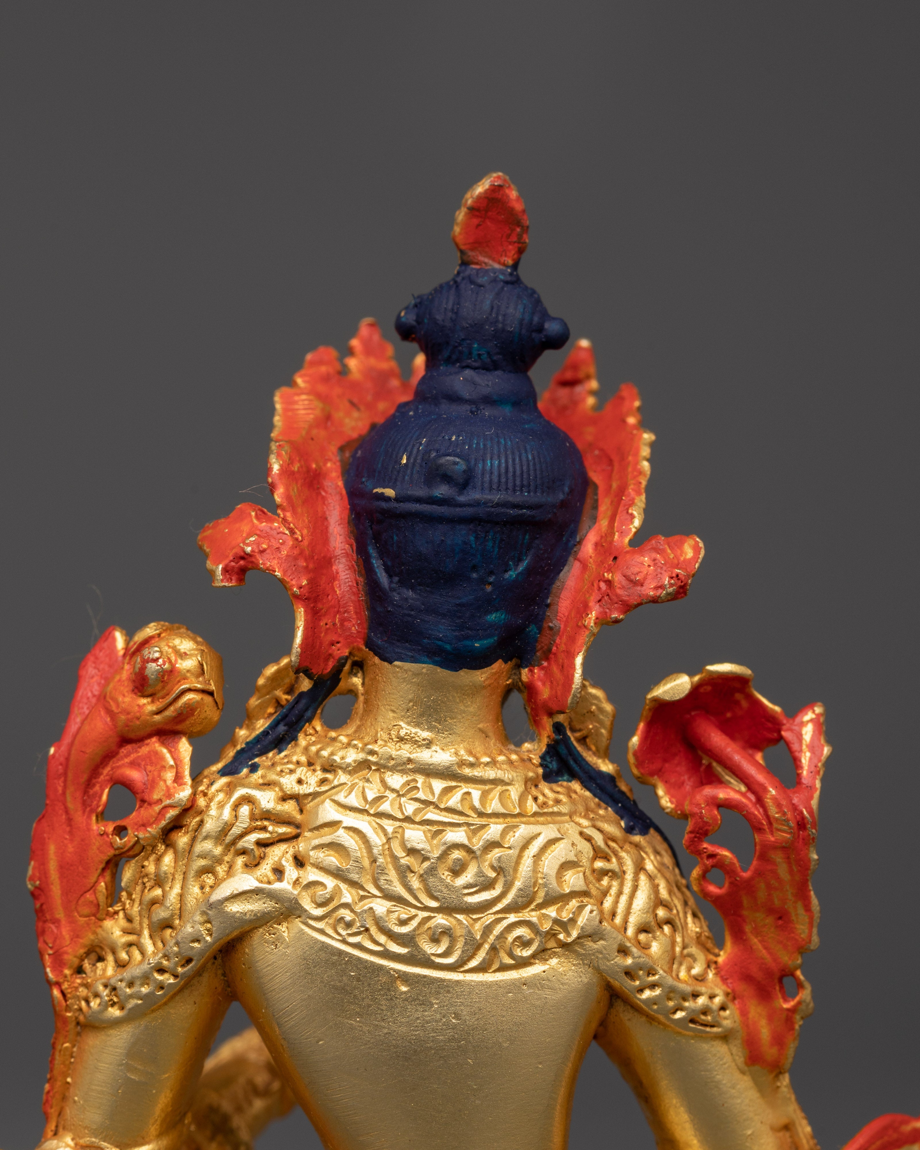 Divine White Tara | Gold-Plated Copper Goddess of Compassion