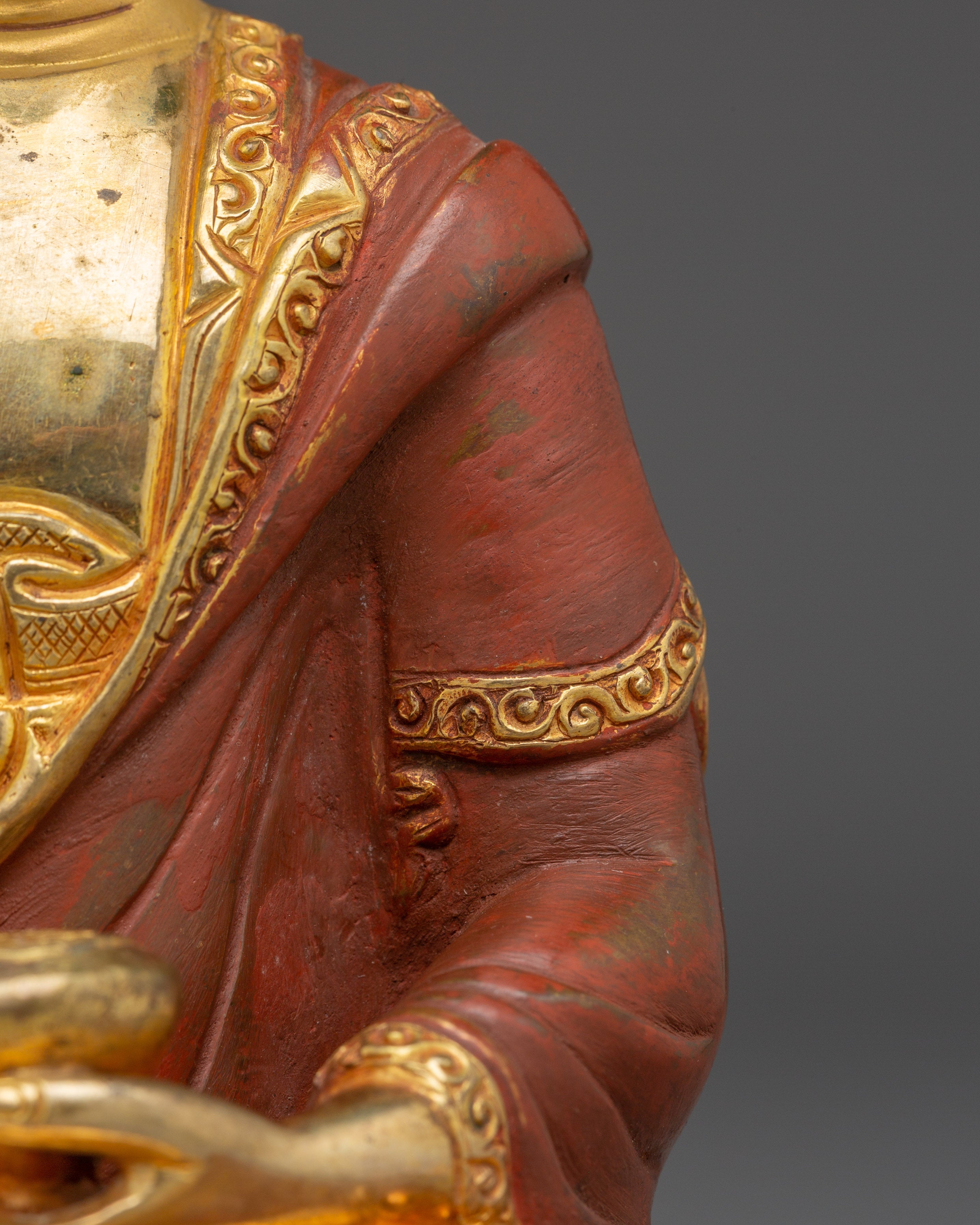 Handmade Statue of Buddha Shakyamuni | Tibetan Buddhist Art