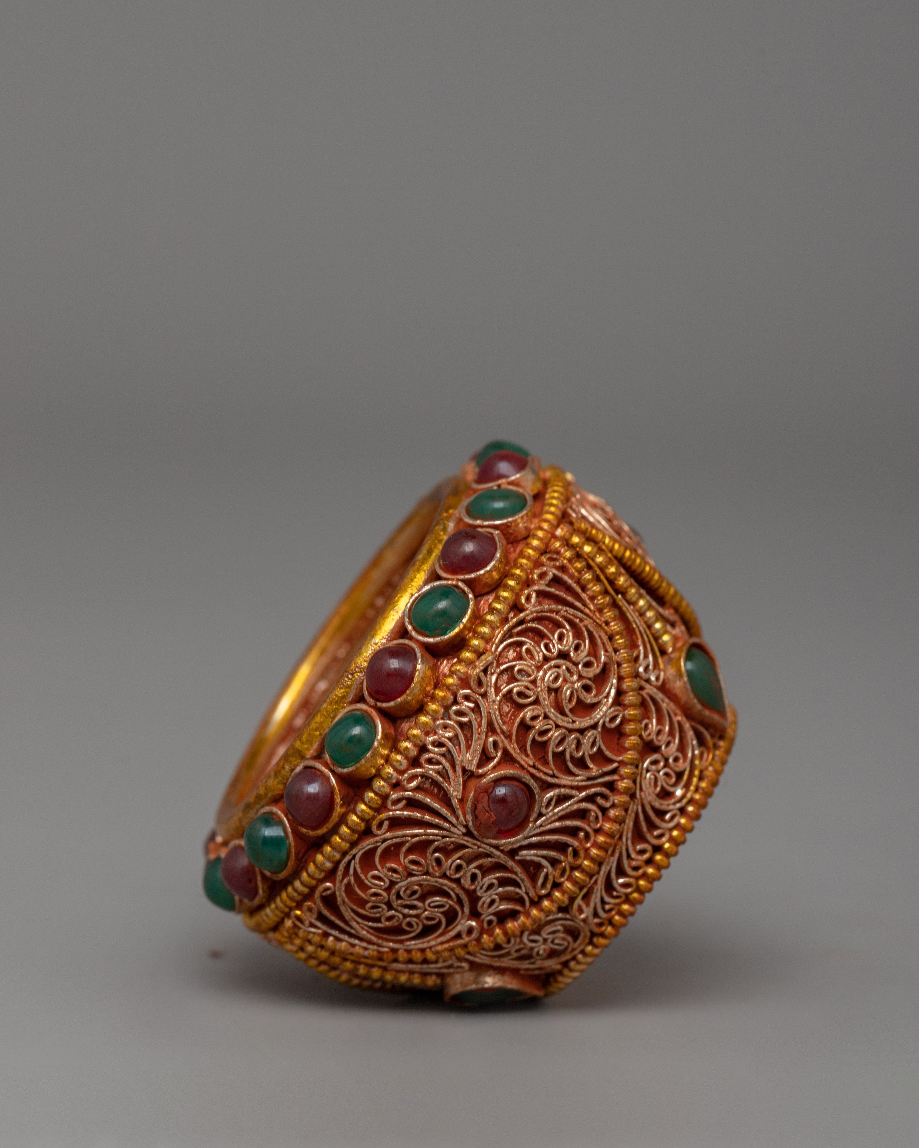 Golpa Ceremonial Offerings Bowl | Sacred Buddhist Rituals and Offerings