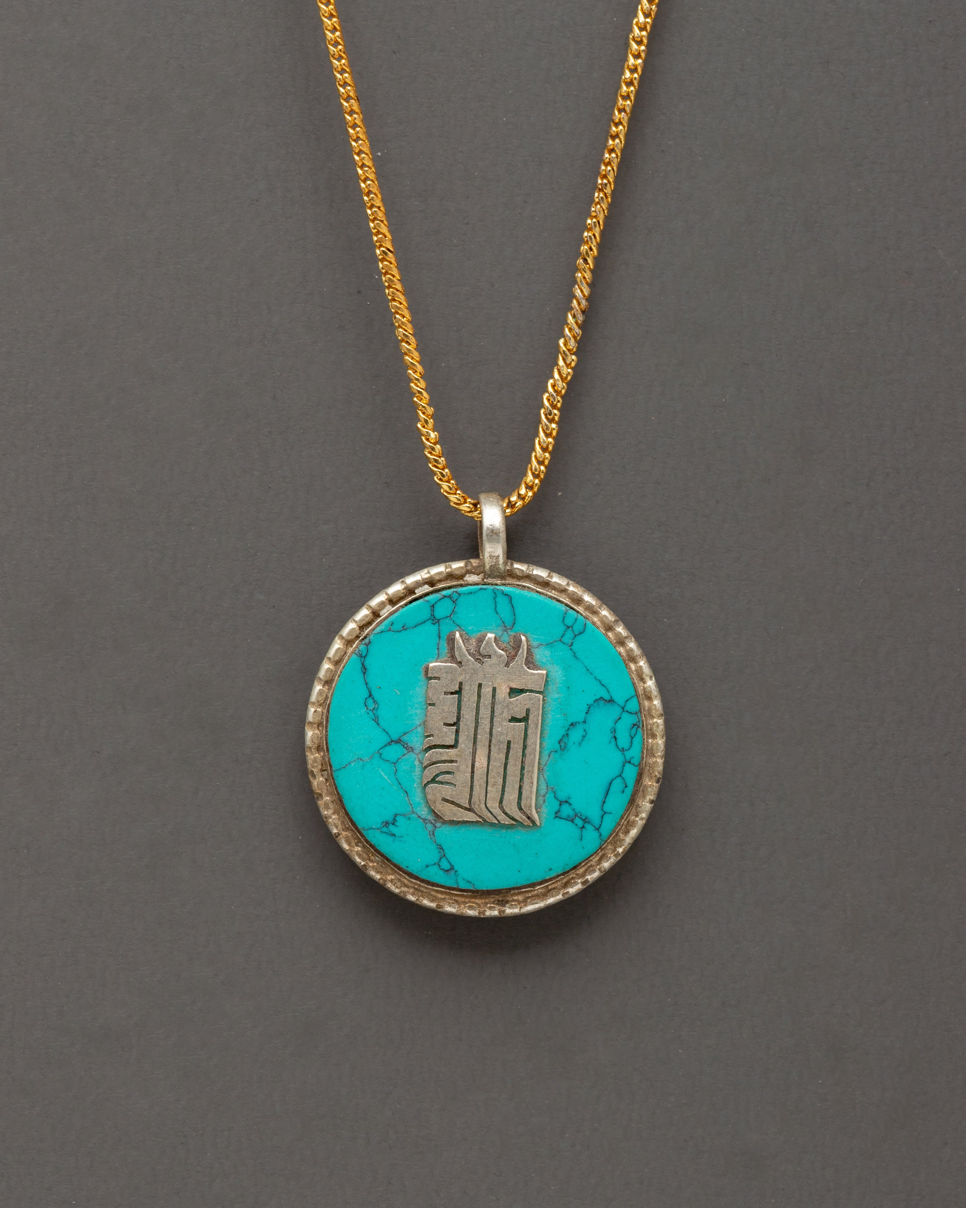 Locket with Mantra Carving | A Symbol of Protection