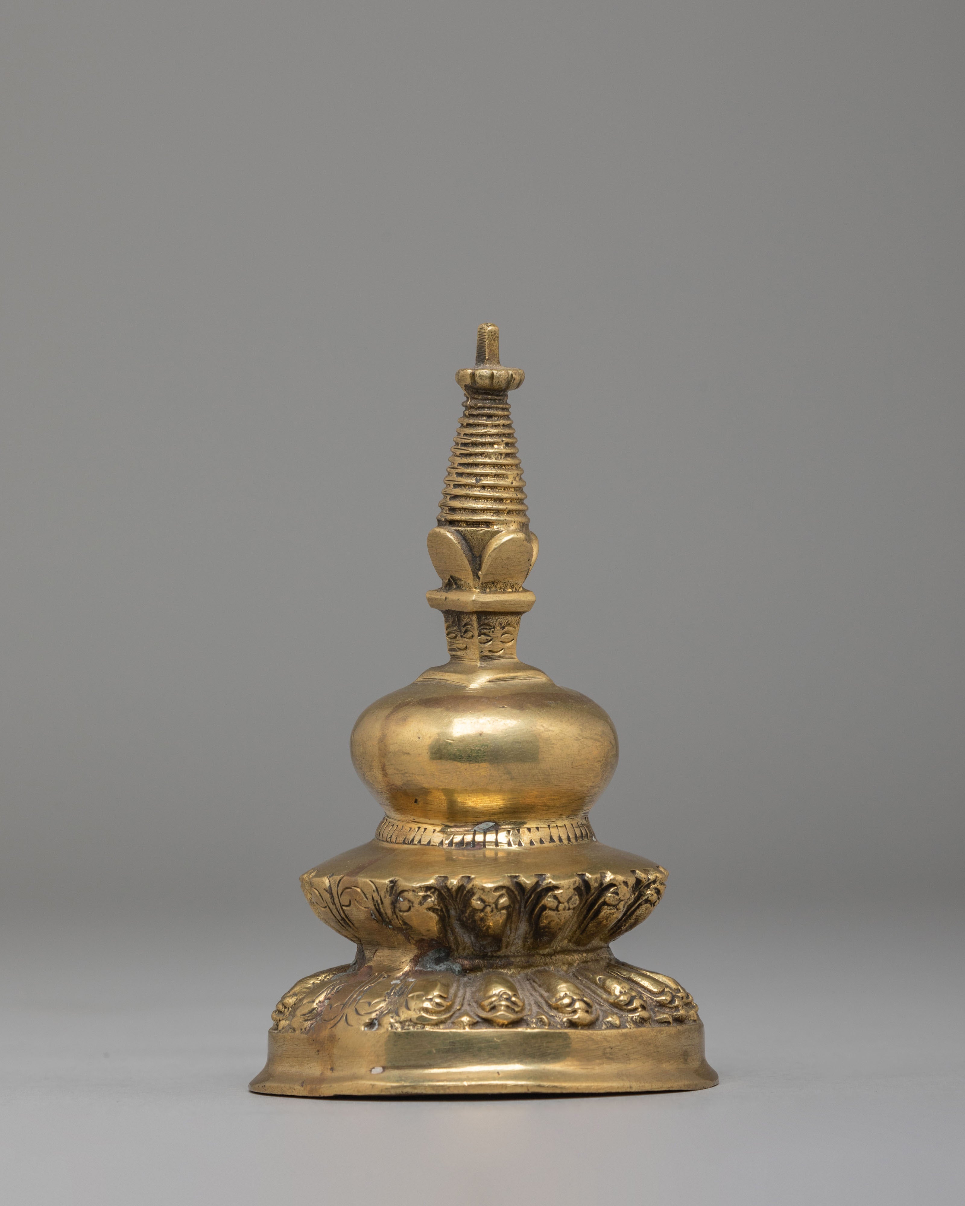 Handcrafted Buddhist Kadampa Stupa | Tibetan Symbol of Enlightenment