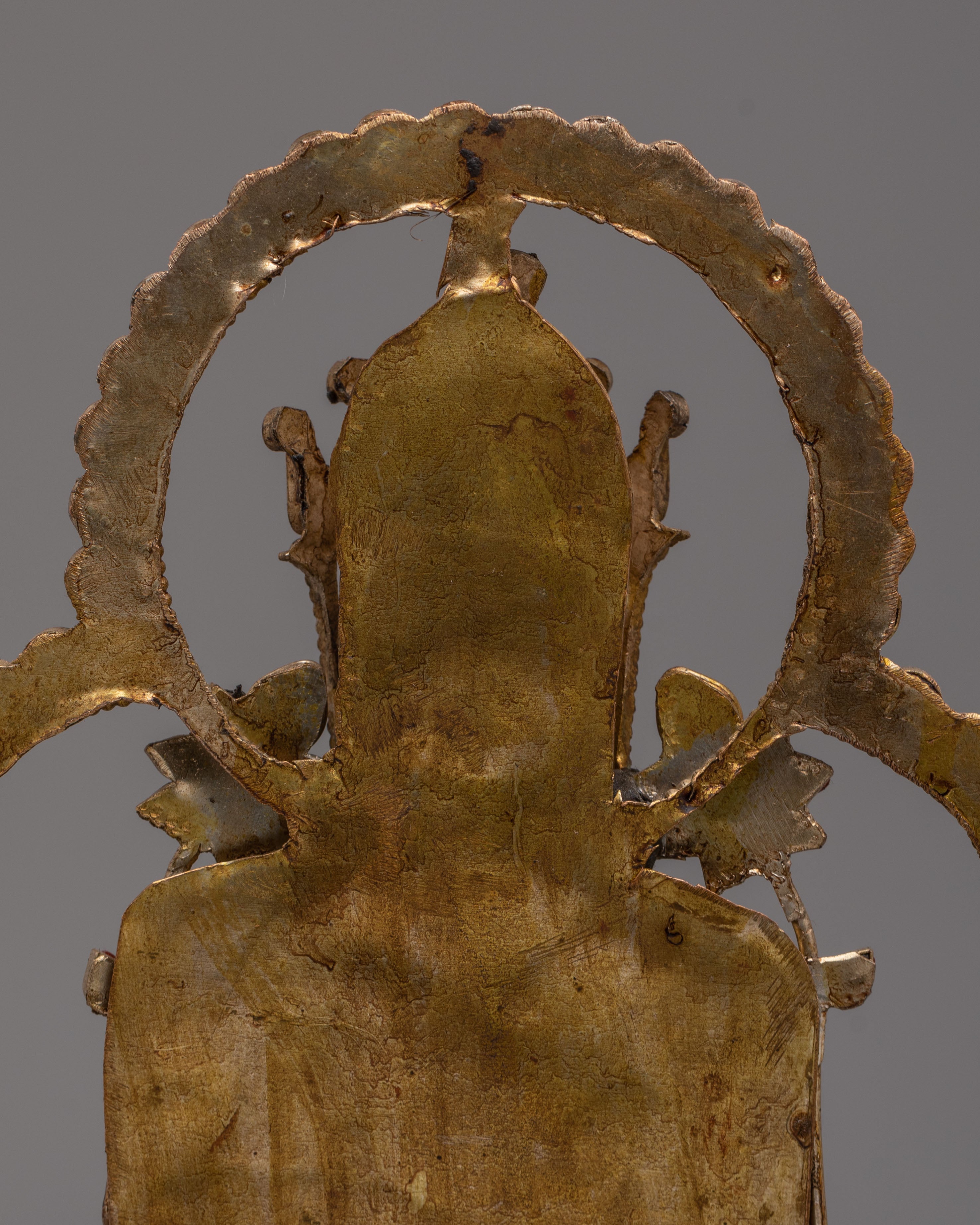 Handcrafted Green Tara Statue for Decor | Tibetan Buddhist Deity