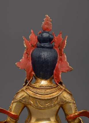Dzambhala Kuber Buddhist Deity Statue | Wealth Guardian Sculpture