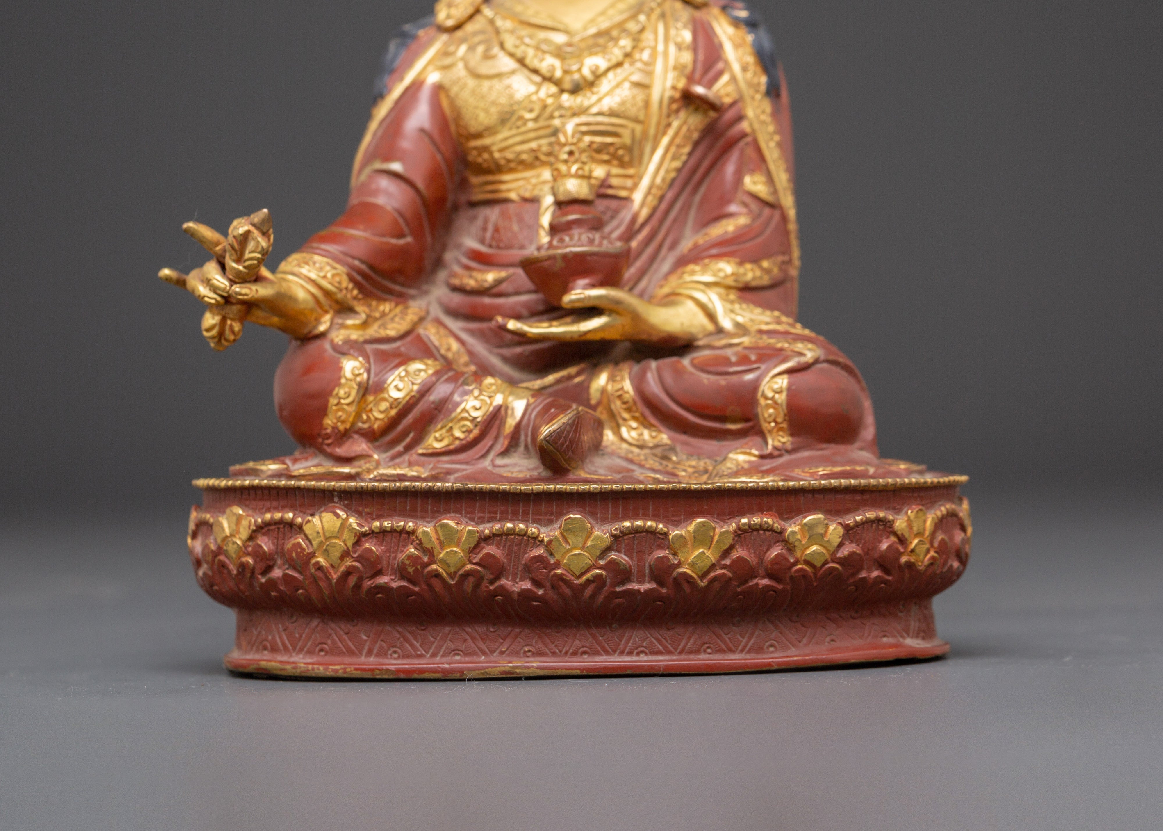 Tibetan Lotus Master Padmasambhava Statue | A Sacred Symbol of Wisdom