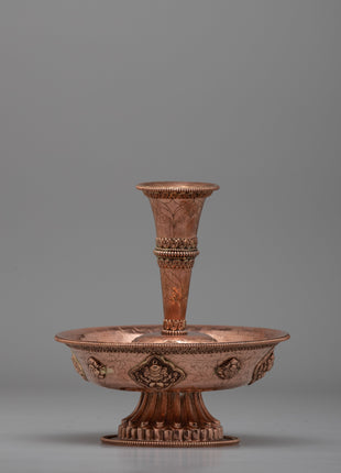 Traditional Buddhist Offering Serkyem | Handcrafted Sacred Tool for Spiritual Ceremonies