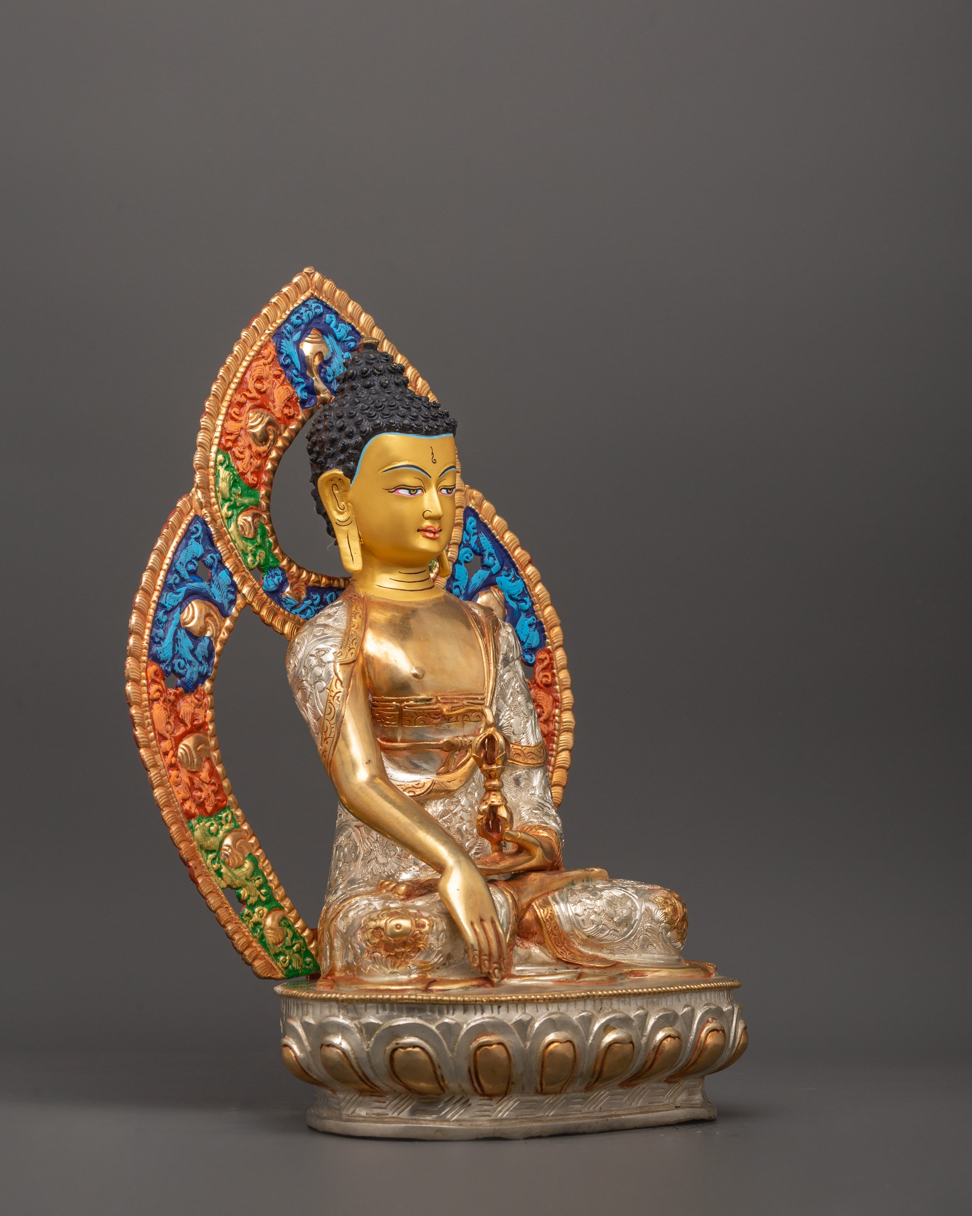Mitrupa Akshobhya Buddha Statue | Fine Hand-Crafted Sculpture of Buddhist God