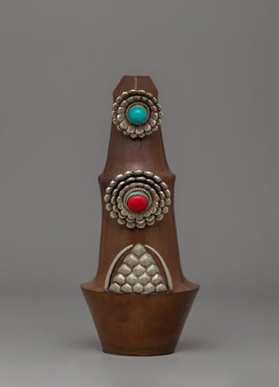 Flower and Torma Offering Set | Spiritual Offering Tools for Ritual and Decorative Use
