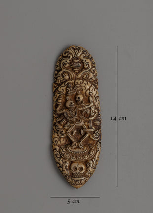 Citipati Carved Apron | Artisan Spiritual Bone Carving