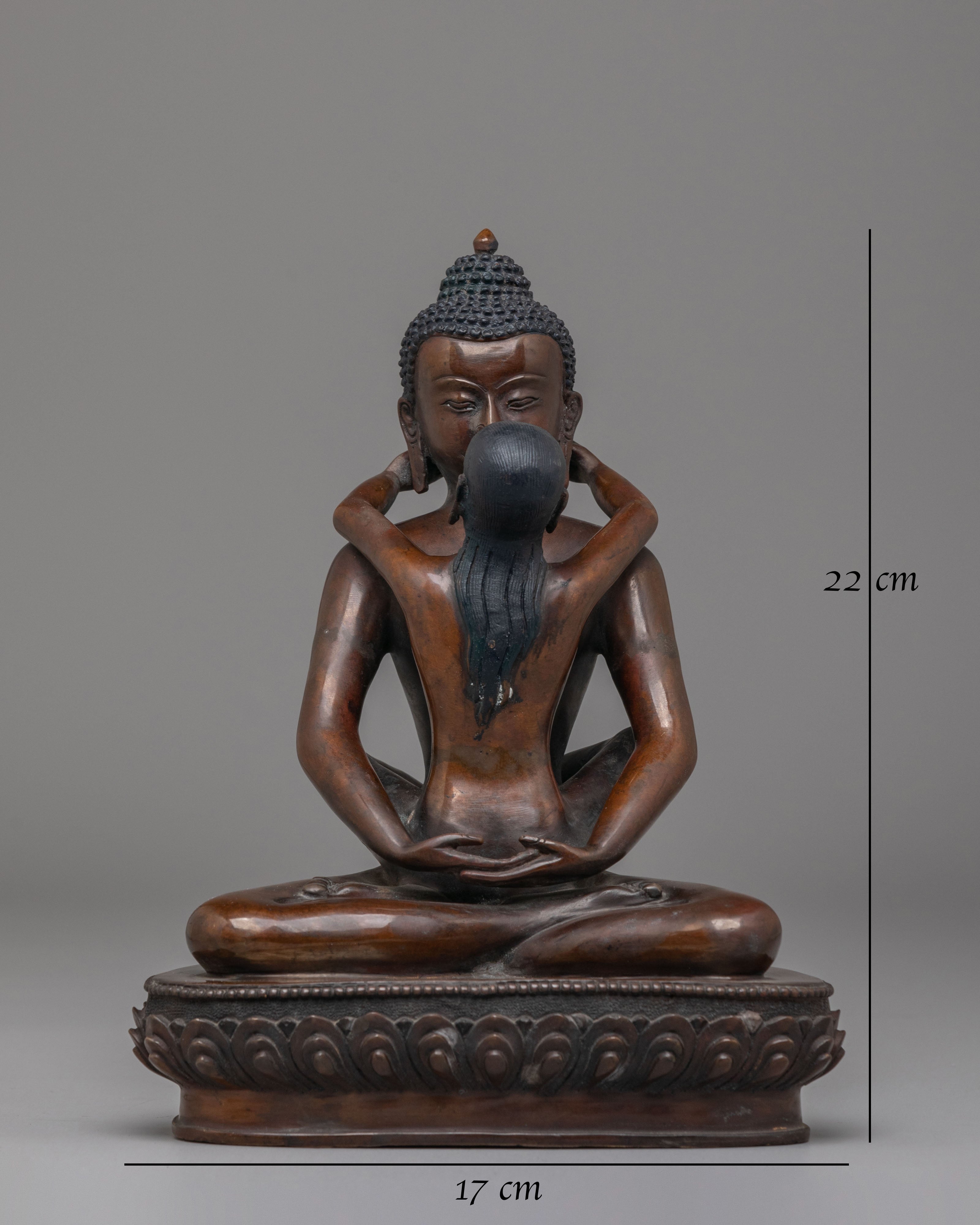 Sacred Samantabhadra Deity Statue | Tibetan Buddhist Enlightenment Symbol