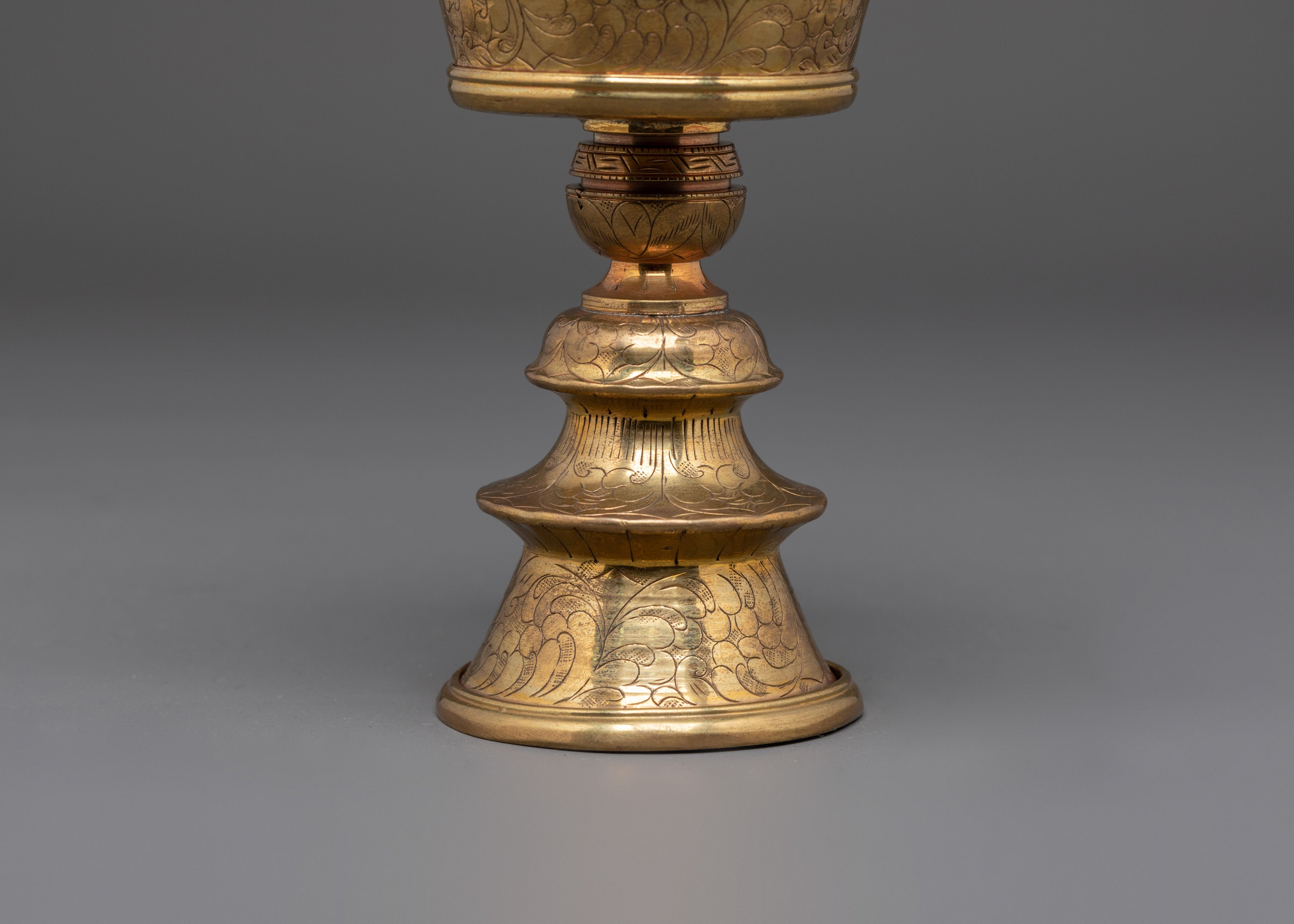 Tibetan Shrine Butter Lamp for Buddhist Rituals