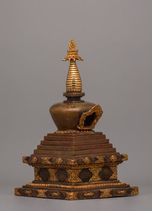 Enlightenment Chhyorten Buddhist Artifact | Buddhist Treasure of Spiritual Awakening