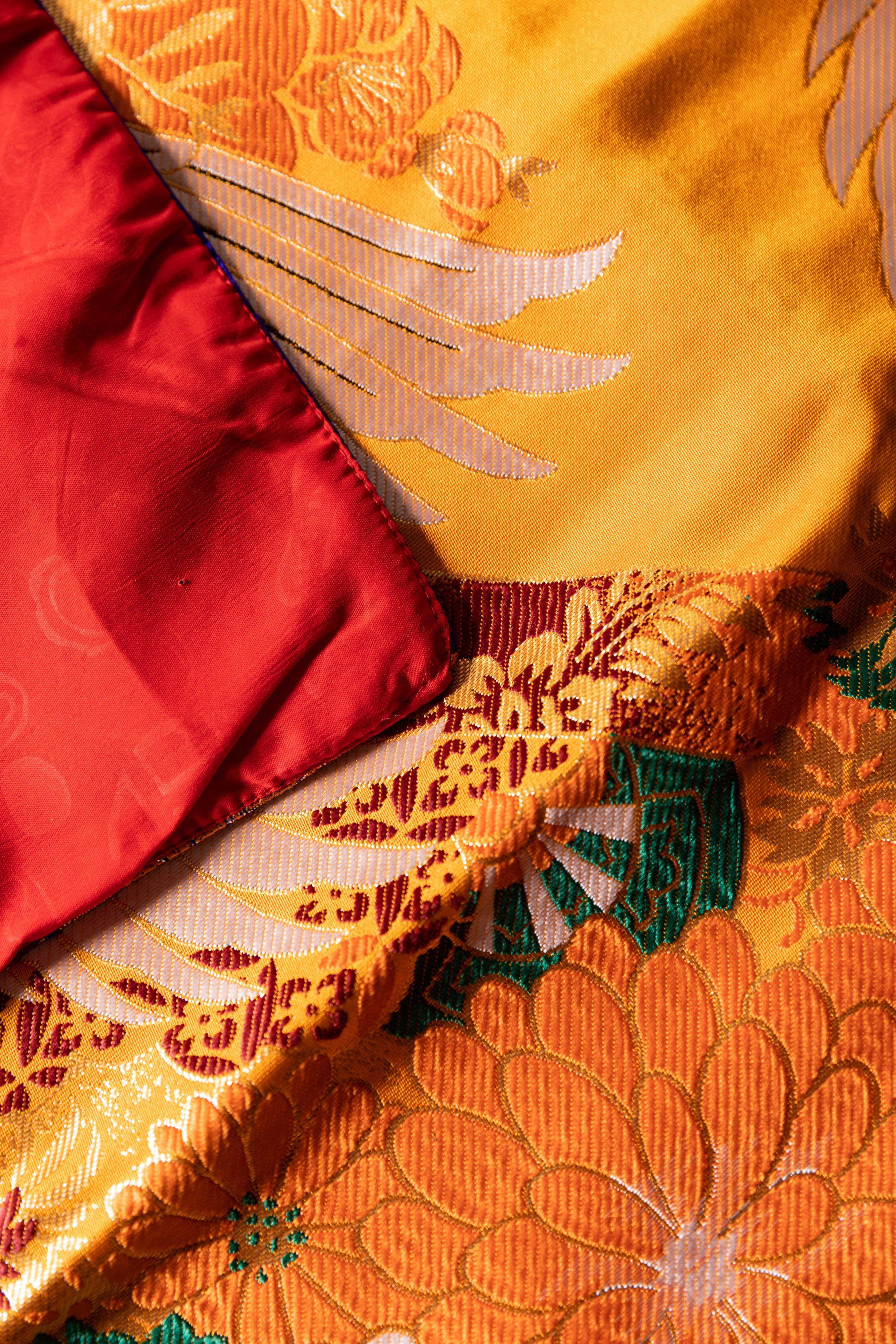 Tibetan Silk Table Cloth | Traditional Decorative Fabric for Home