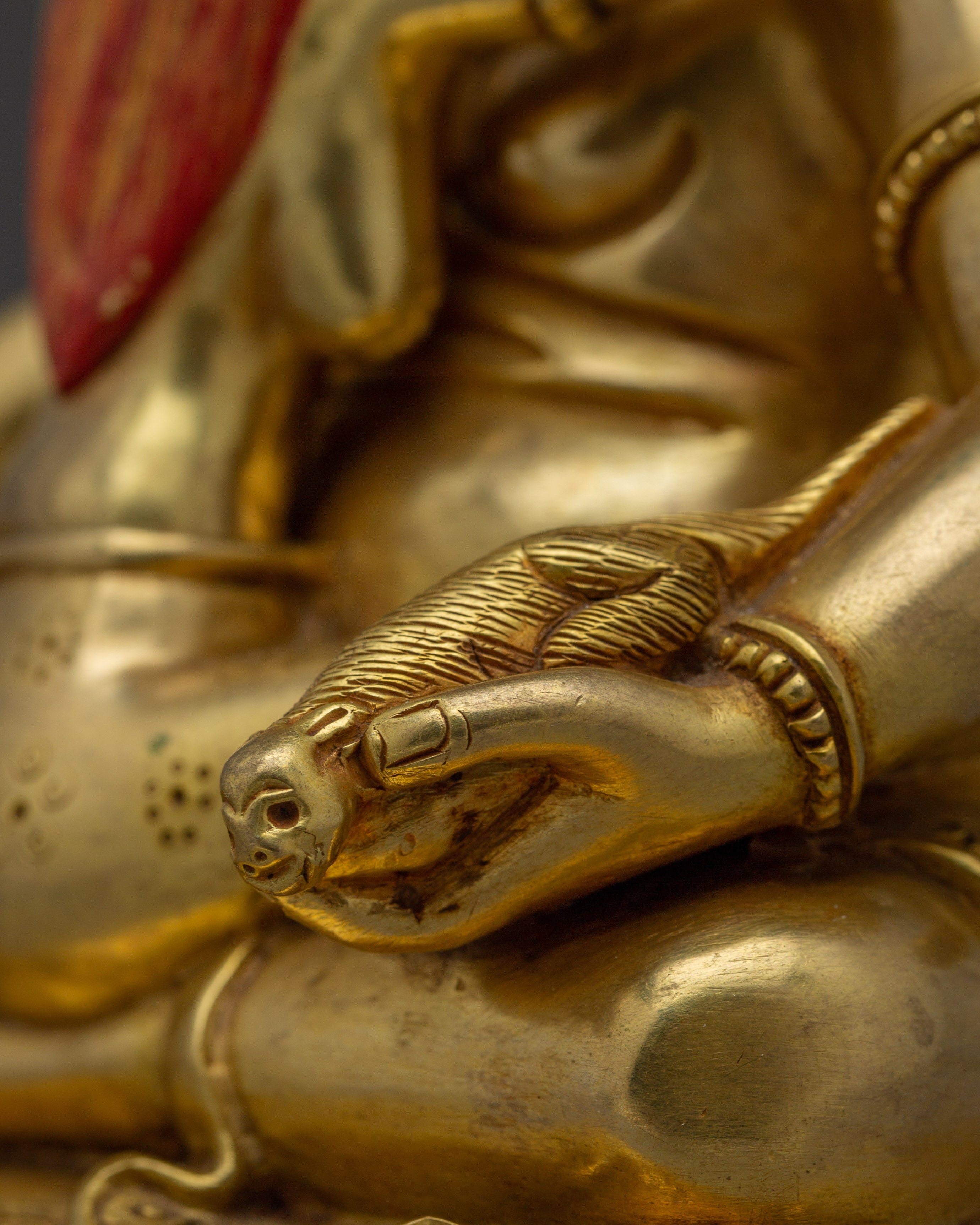 Dzambhala with consort | Wealth Deity Yab Yum