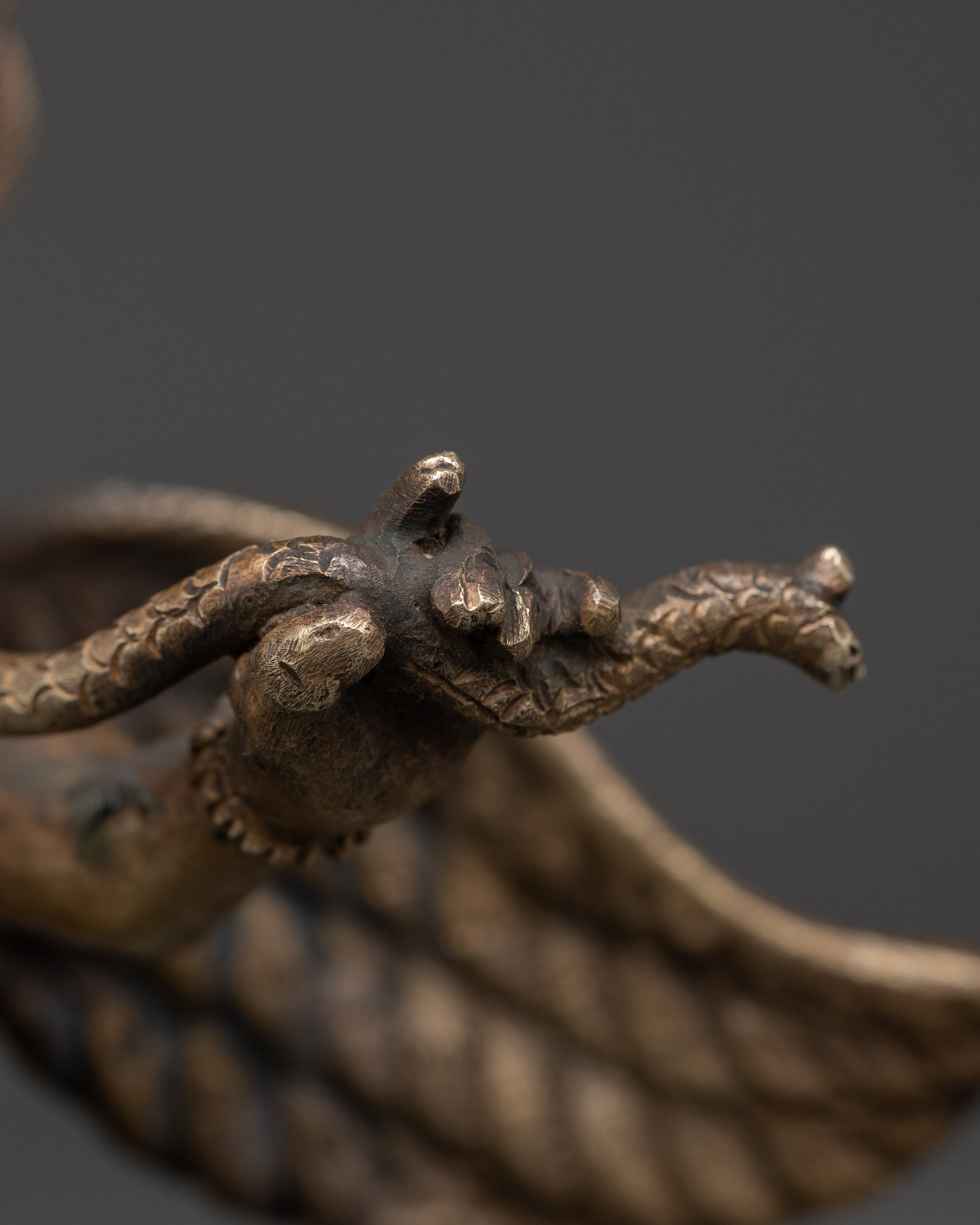 Handcrafted Brass Garuda Statue | Winged Protector