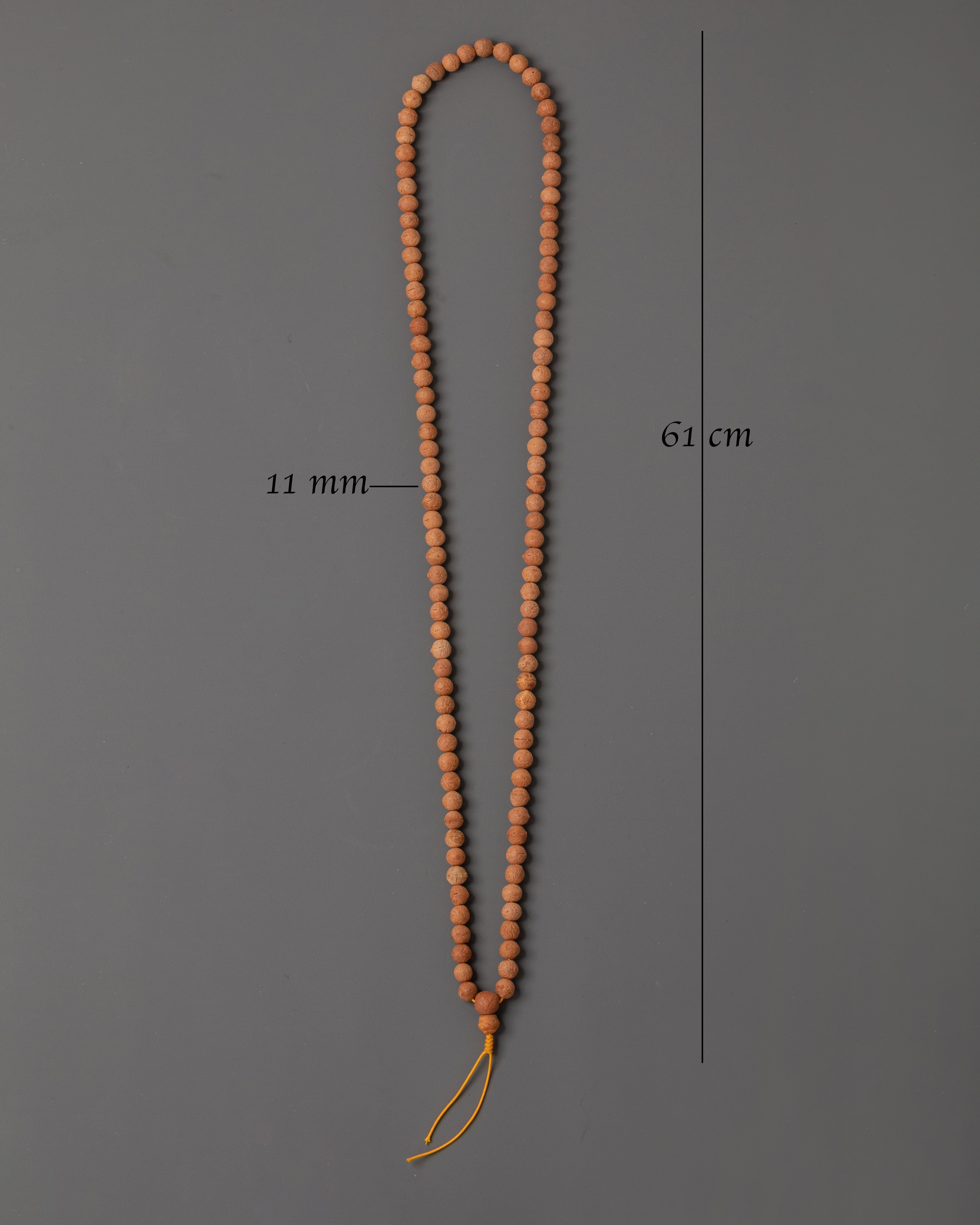 Sacred Buddha Chitta Mala Prayer Beads | Authentic Meditation & Spiritual Healing Beads