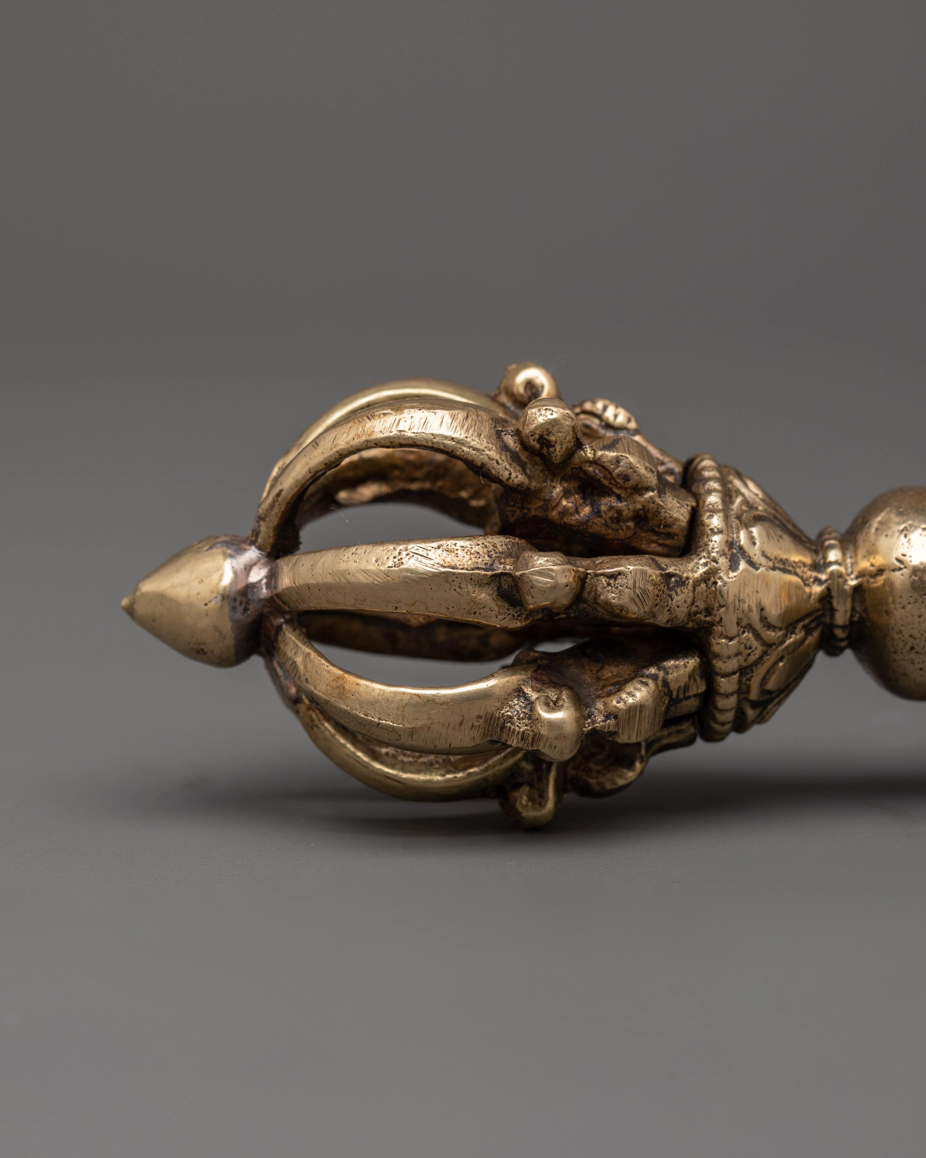 Sacred brass Vajra Dorje | Tibetan Tantric Ritual Too