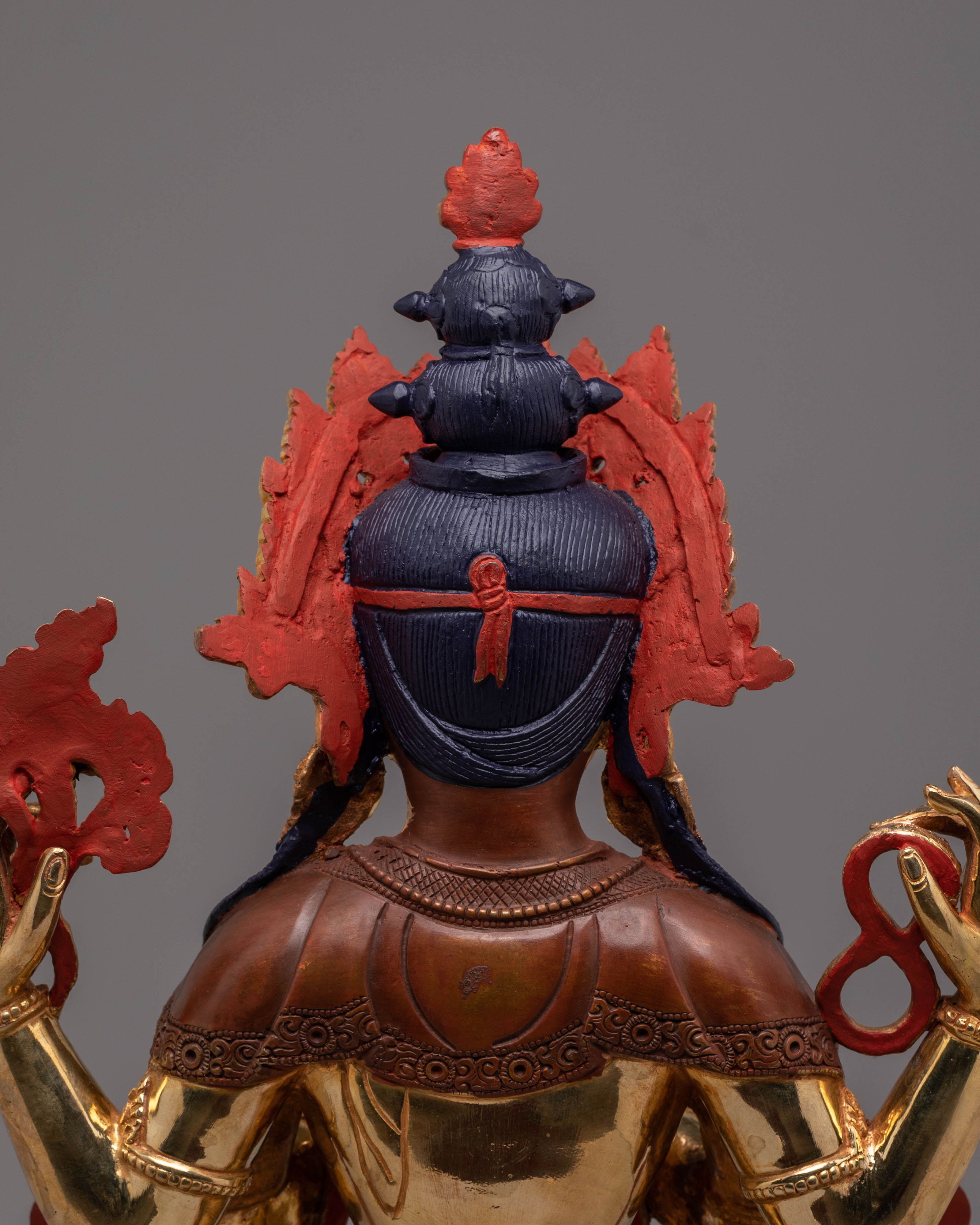Handmade Bodhisattva Avalokiteshvara Statue | Buddhist Compassion Sculpture