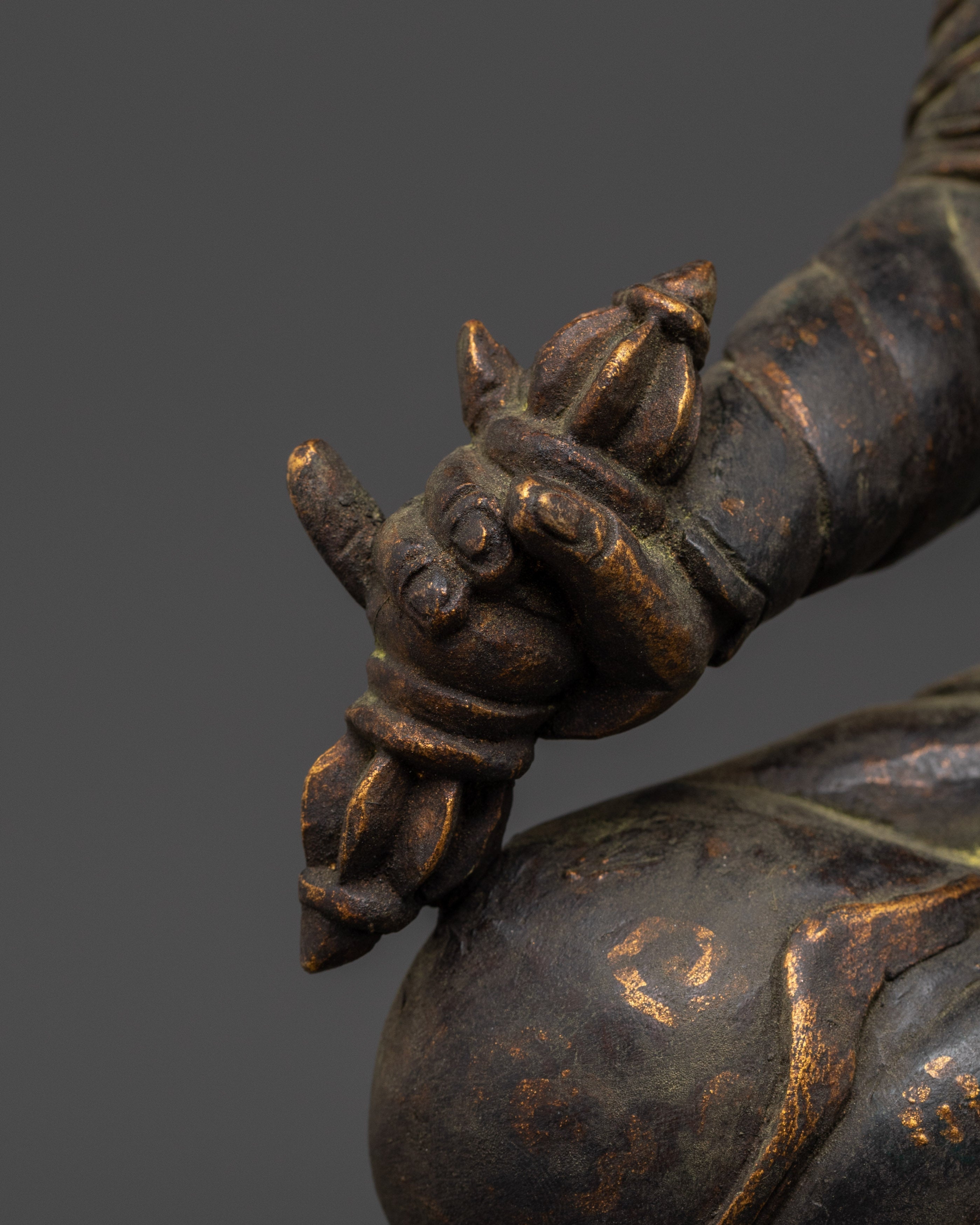Sacred Buddhist Master Padmasambhava Sculpture | Tibetan Guru Statue