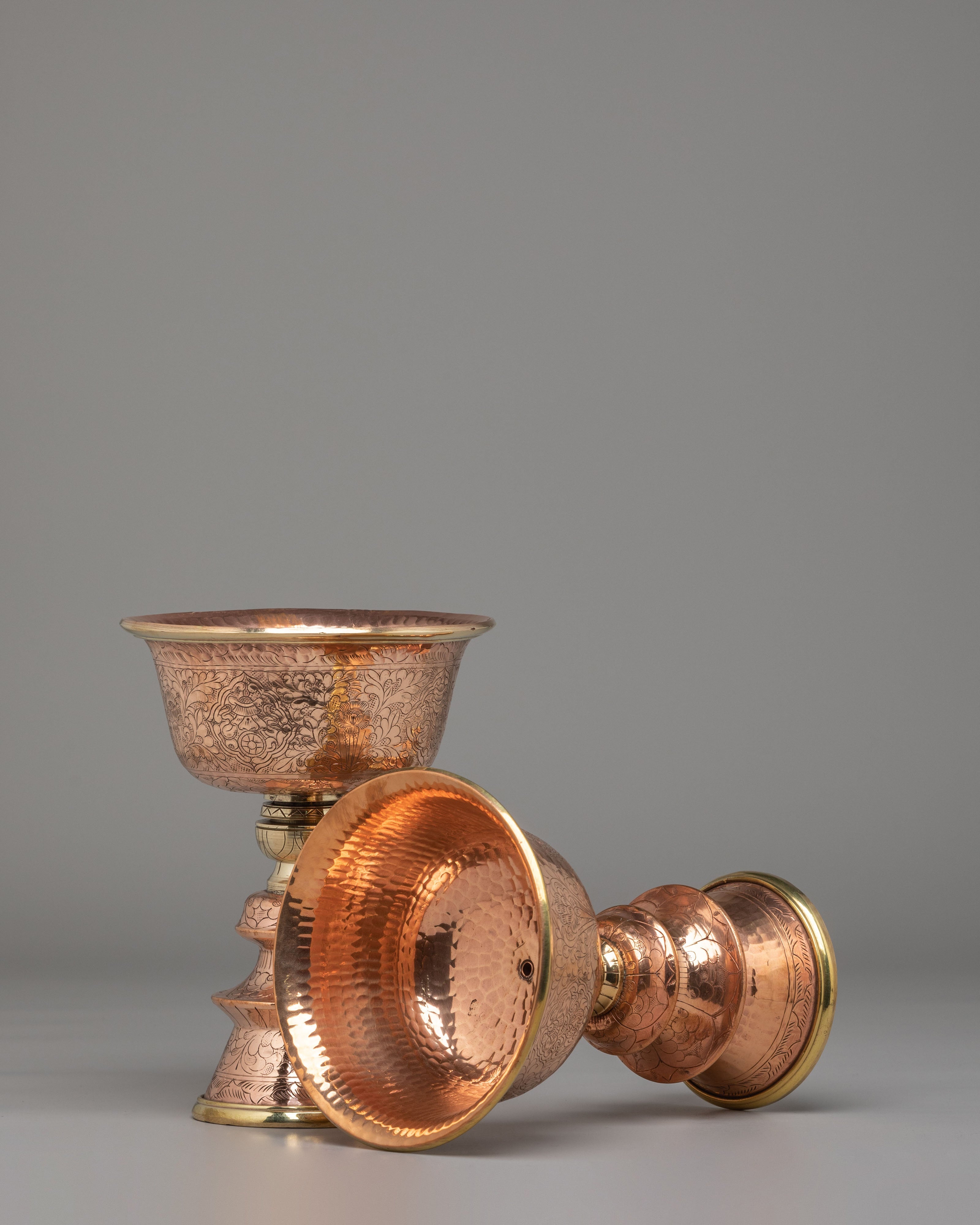 Buddhist Butter Lamp for Ritual | Offering Light to Deities