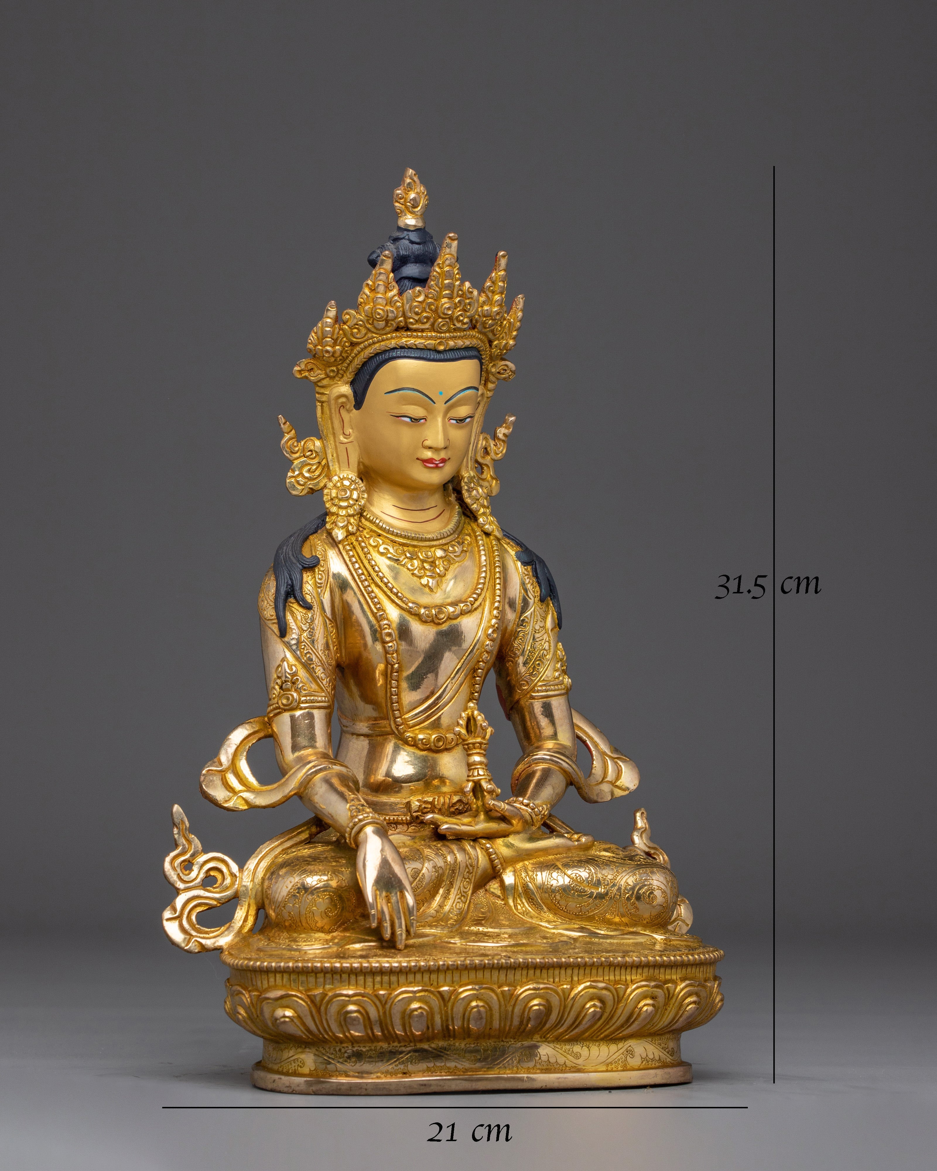 Buddhist Spiritual Icon Mitrugpa Statue 
