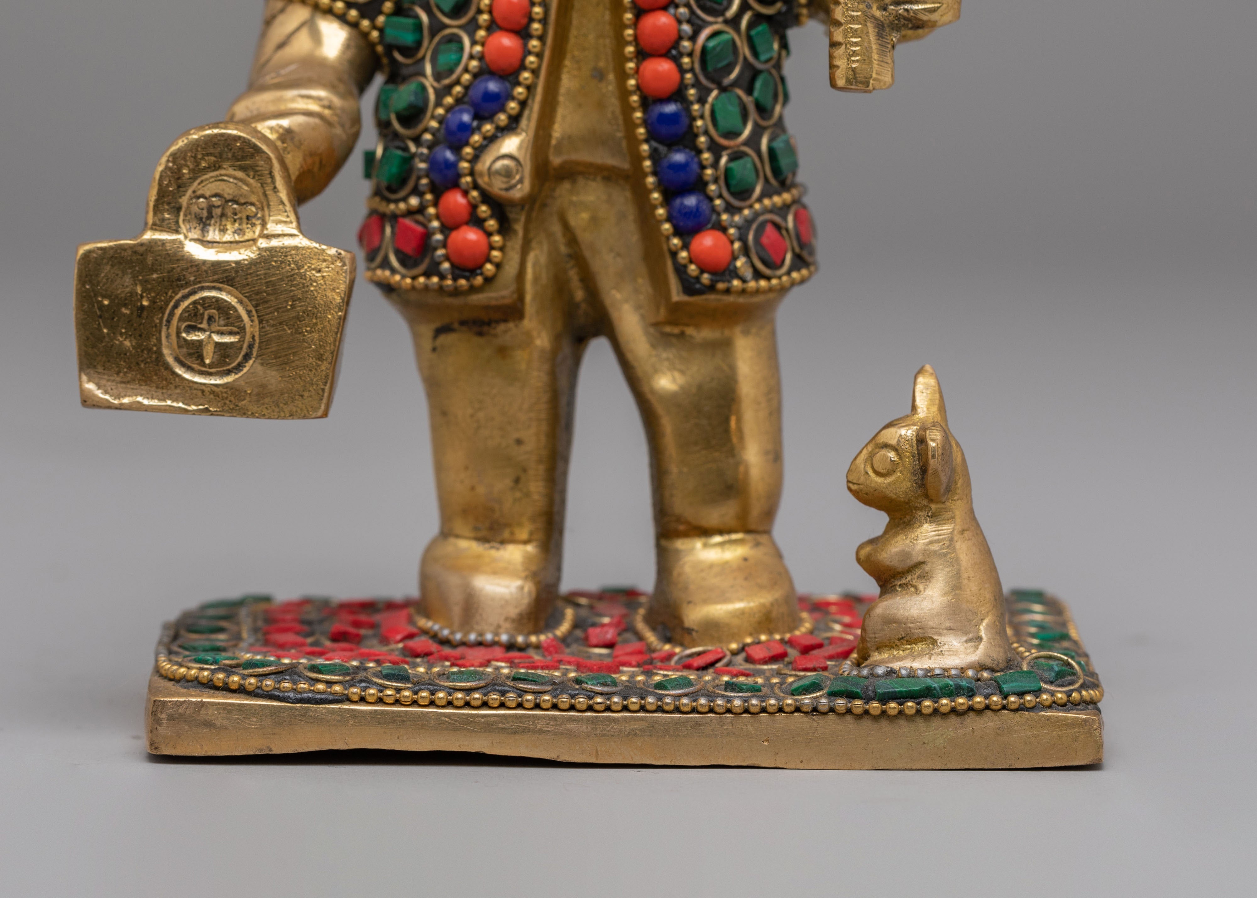 Handmade Standing Ganesh Sculpture | Traditional Artwork