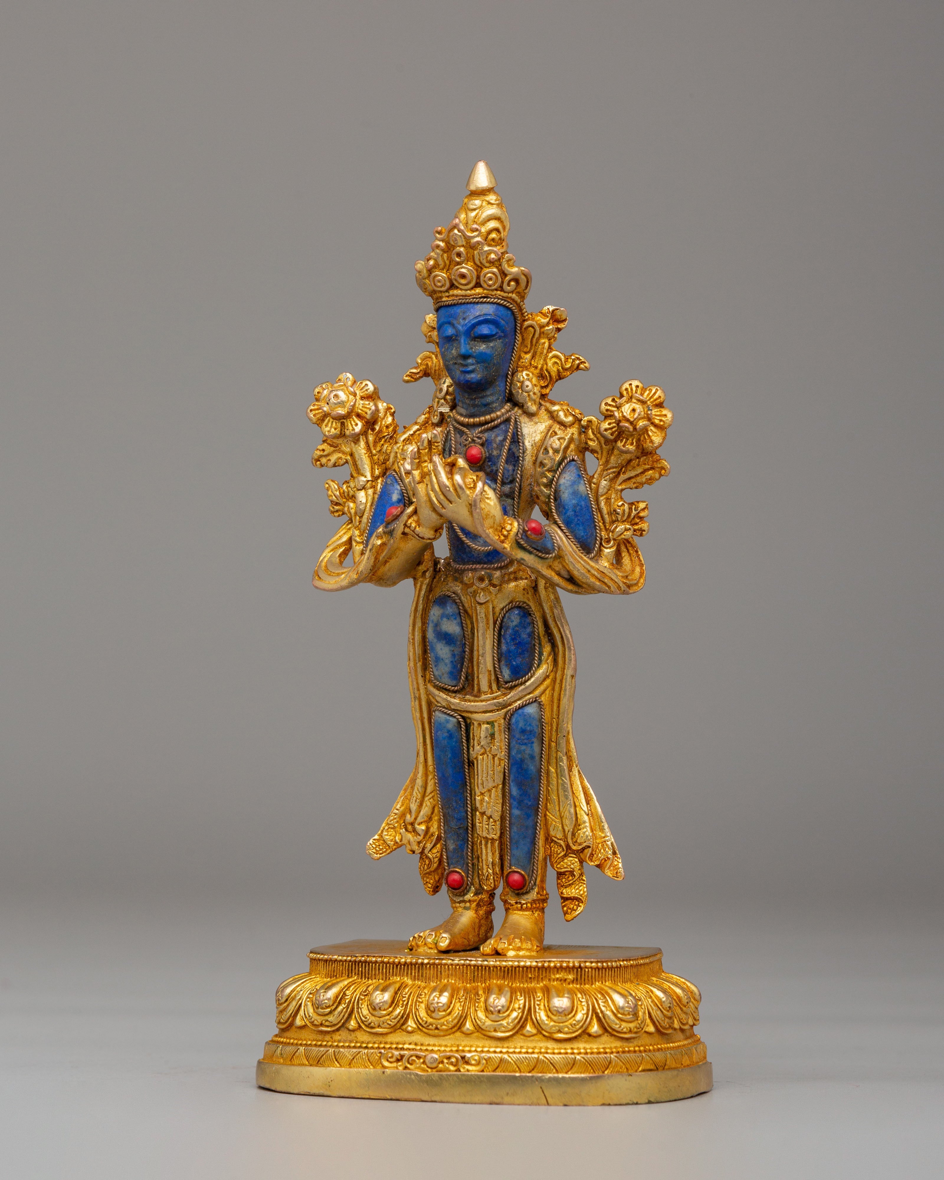 Traditional Lokeshwor Statue | Himalayan Altar Decor