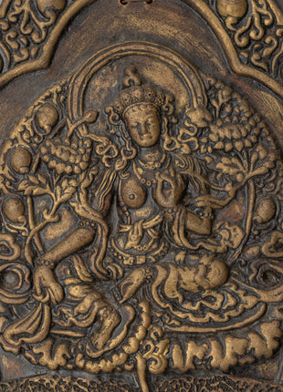 Green Tara Wall Hanging Statue | Sacred Symbol of Compassion & Protection