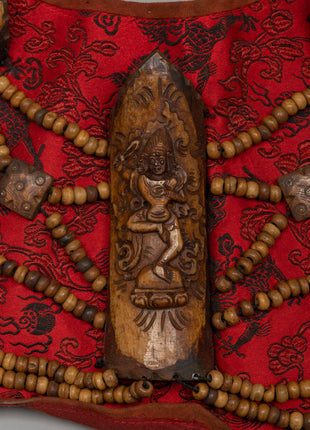 Tibetan Bone Rugen (Rus-Gyan) | Sacred Ritual Adornment Set